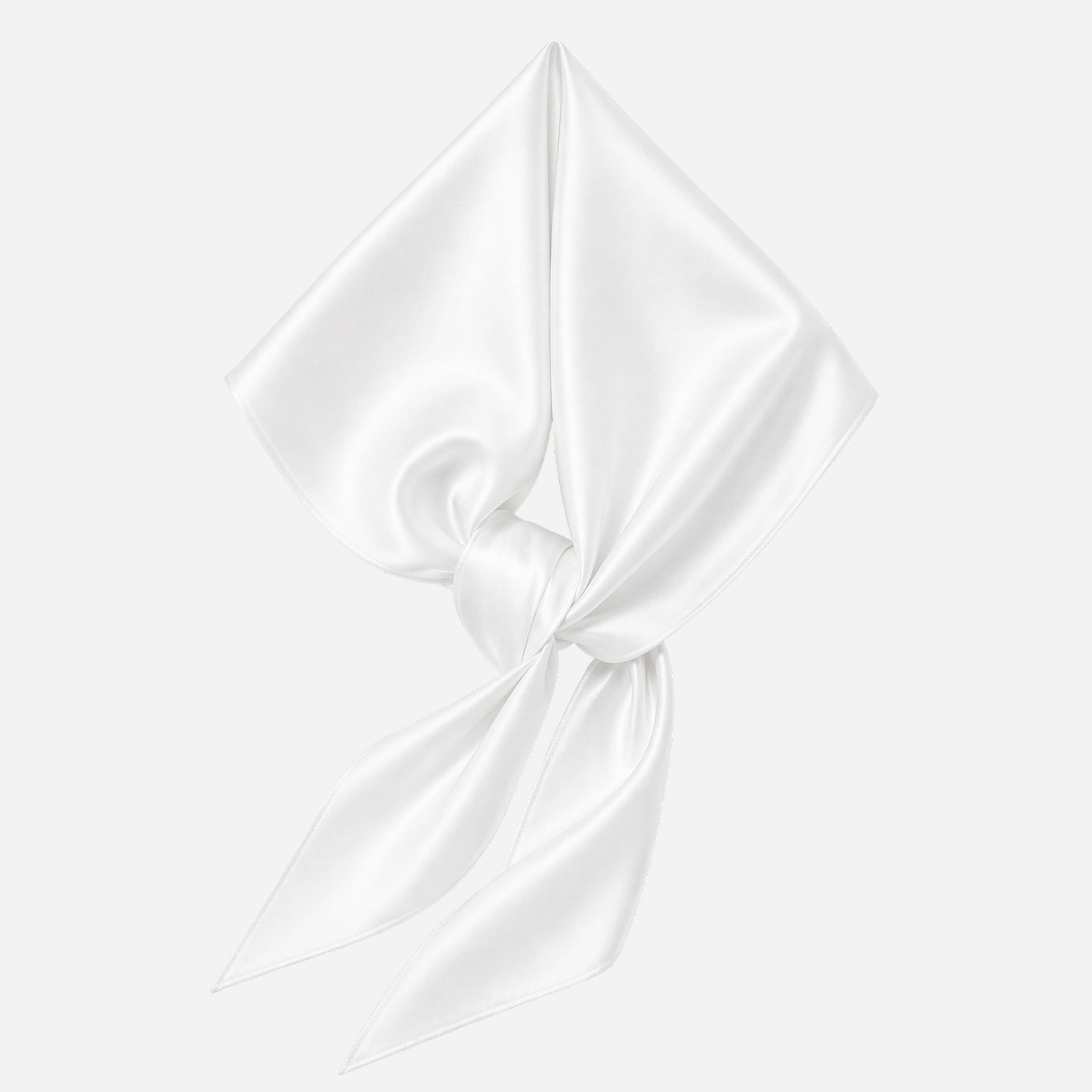 Pure Silk Scarf - Off White
