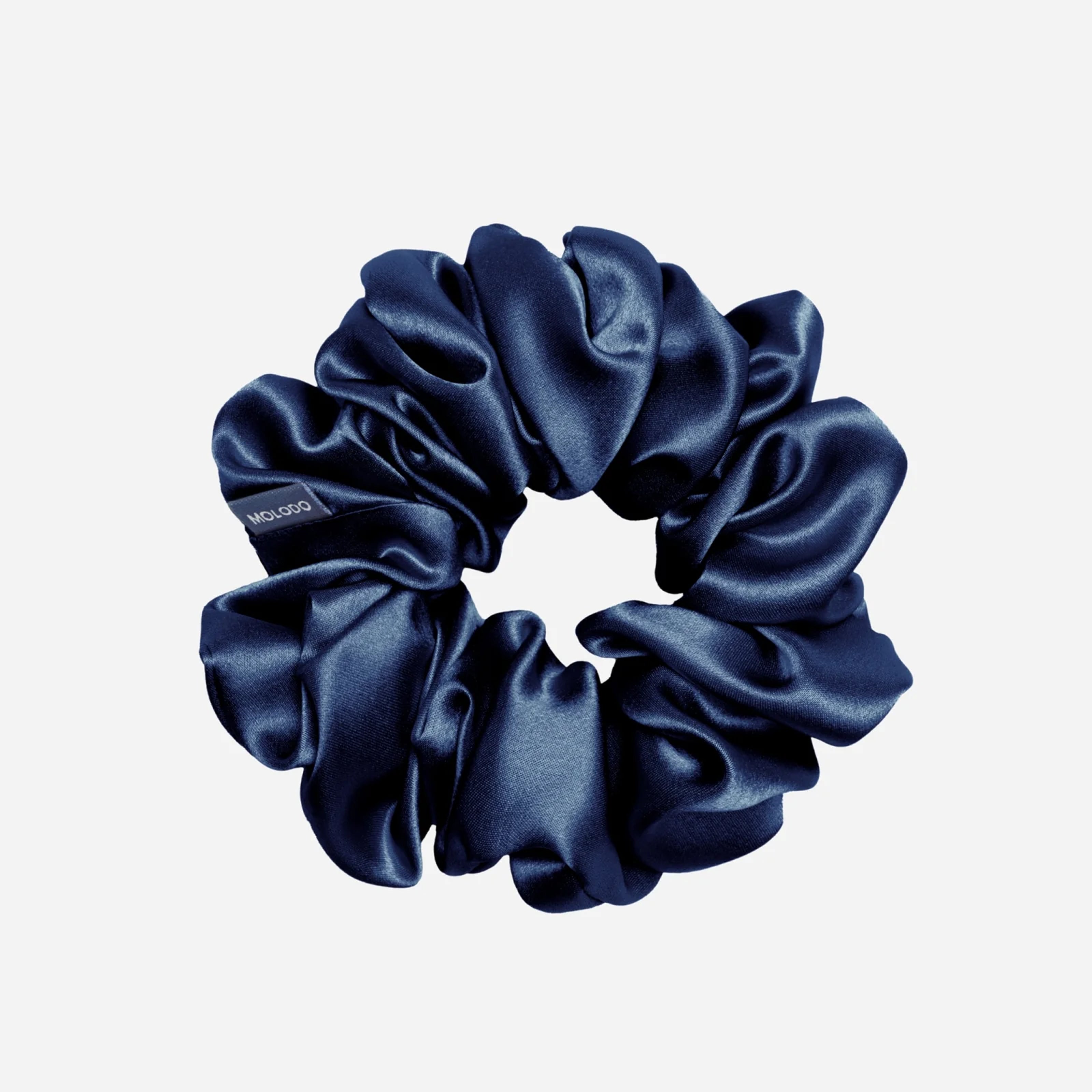 Шовкова резинка L - Синій