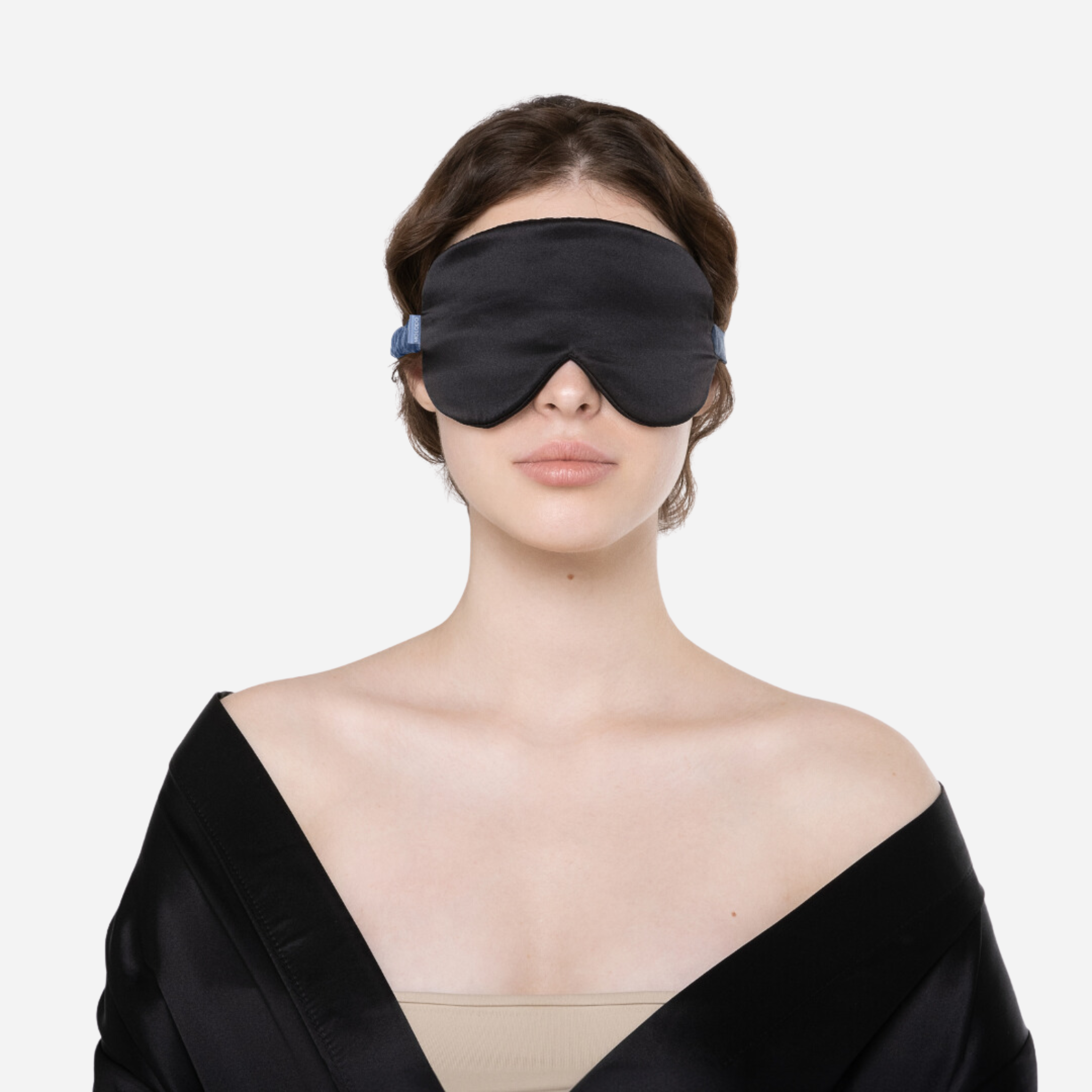 Silk Sleep Mask - Black