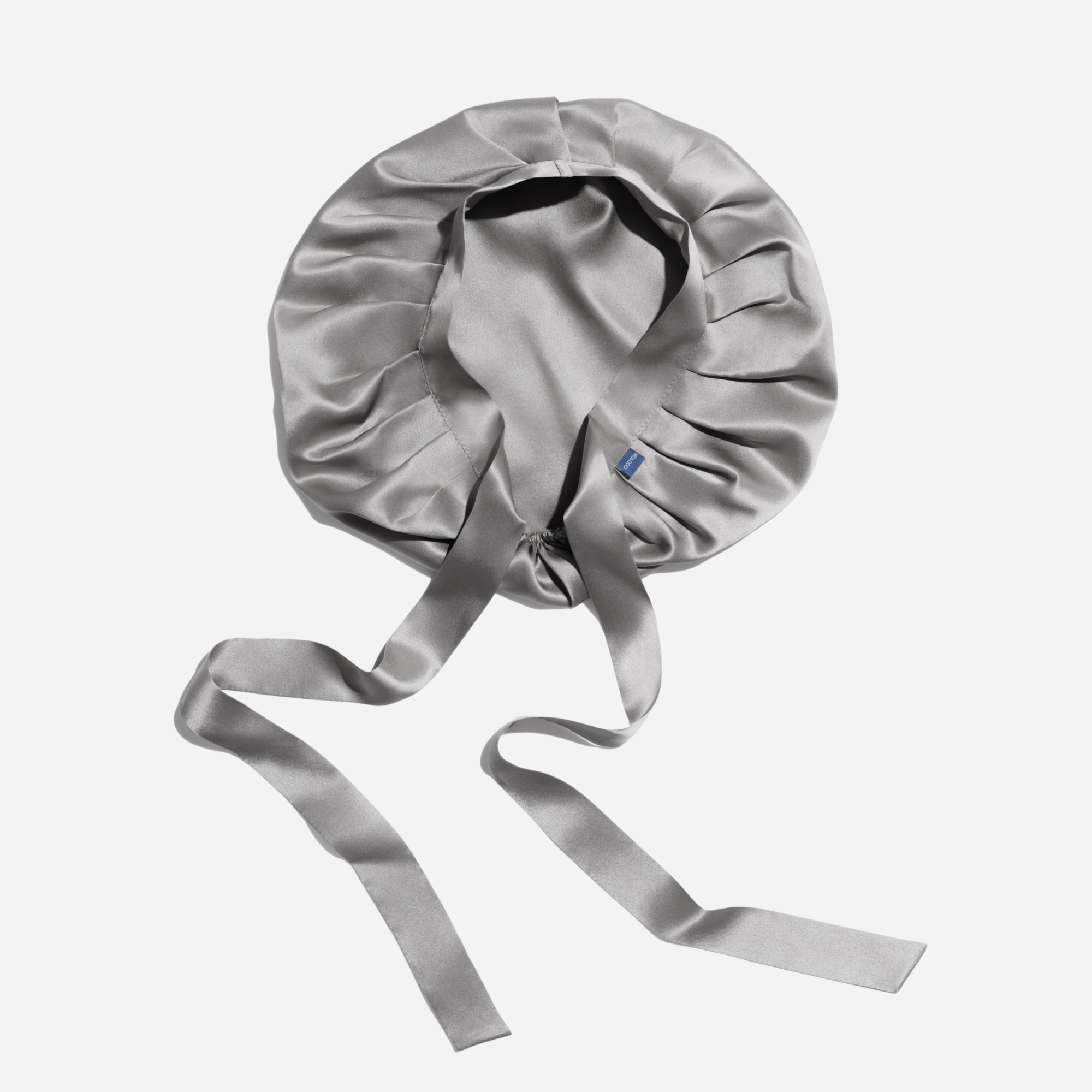 Silk Night Cap - Stone Grey