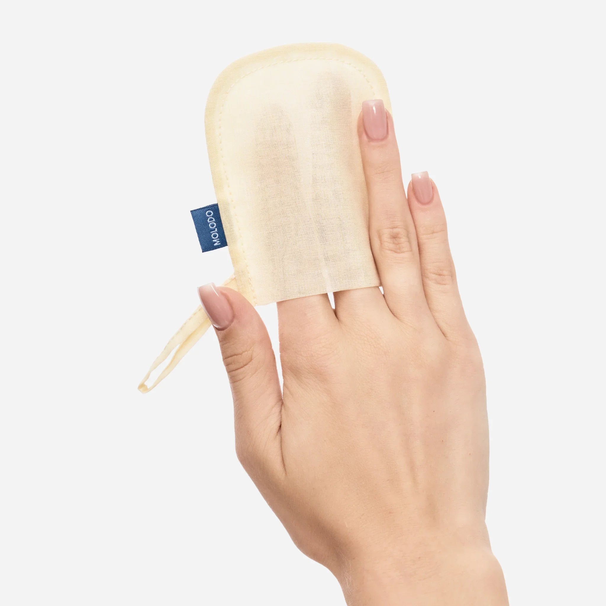 Raw Silk Exfoliating Glove - face