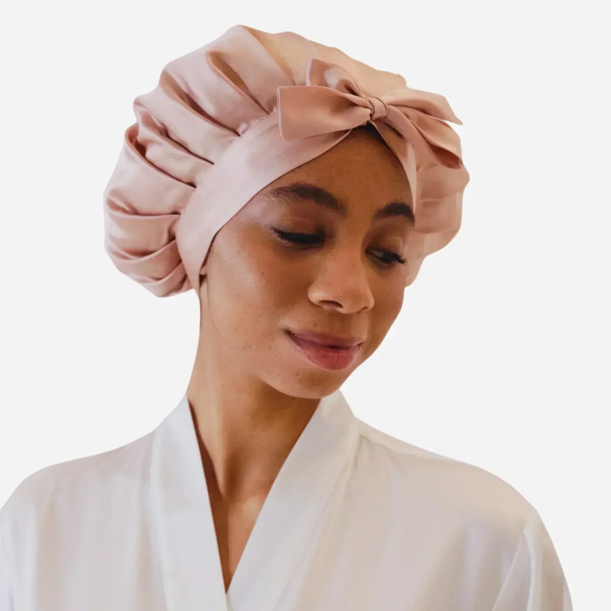 Silk Night Cap - Black