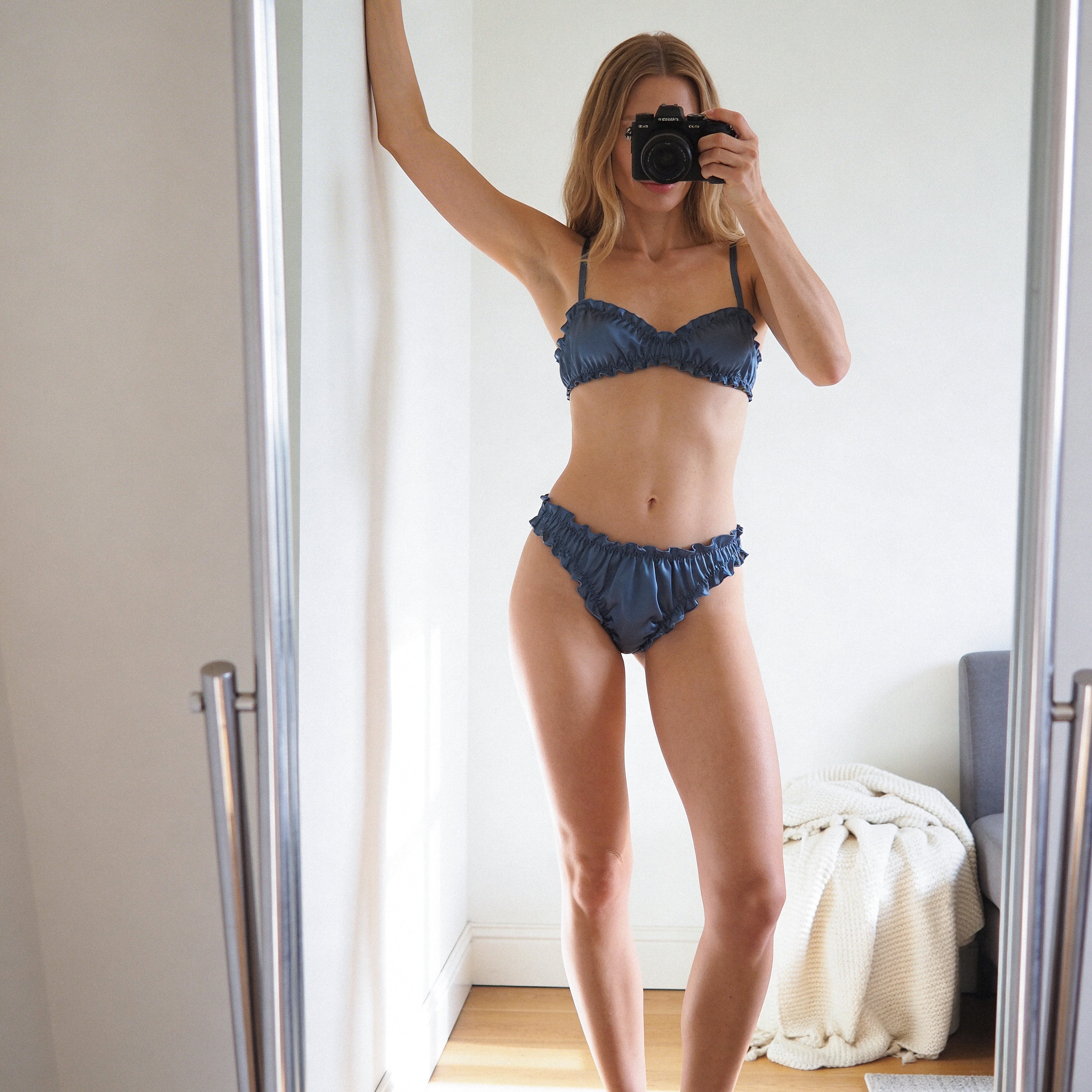 Подвійний сет шовкової білизни “Air”