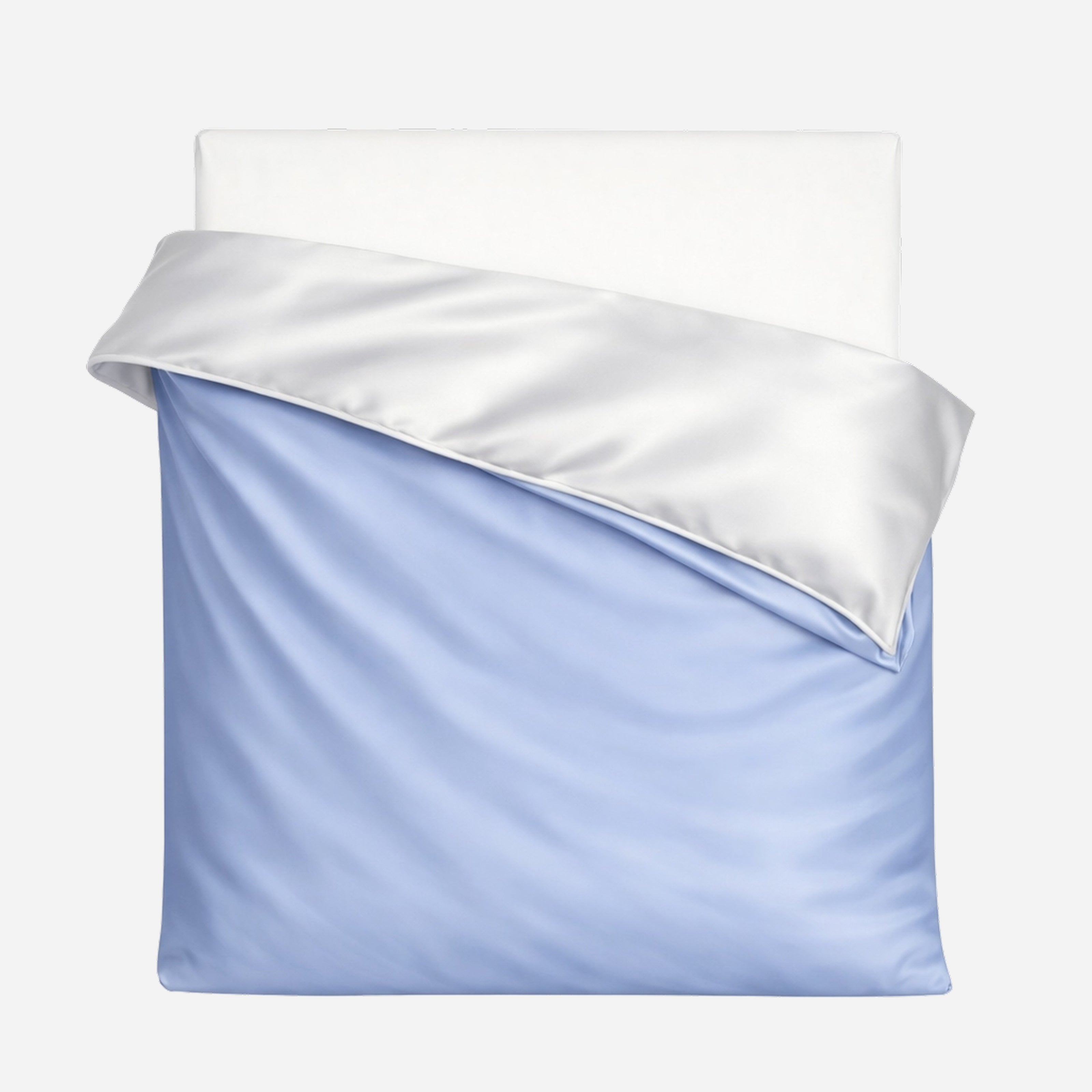 Комплект постільної білизни Шовк-Сатин - Молочний