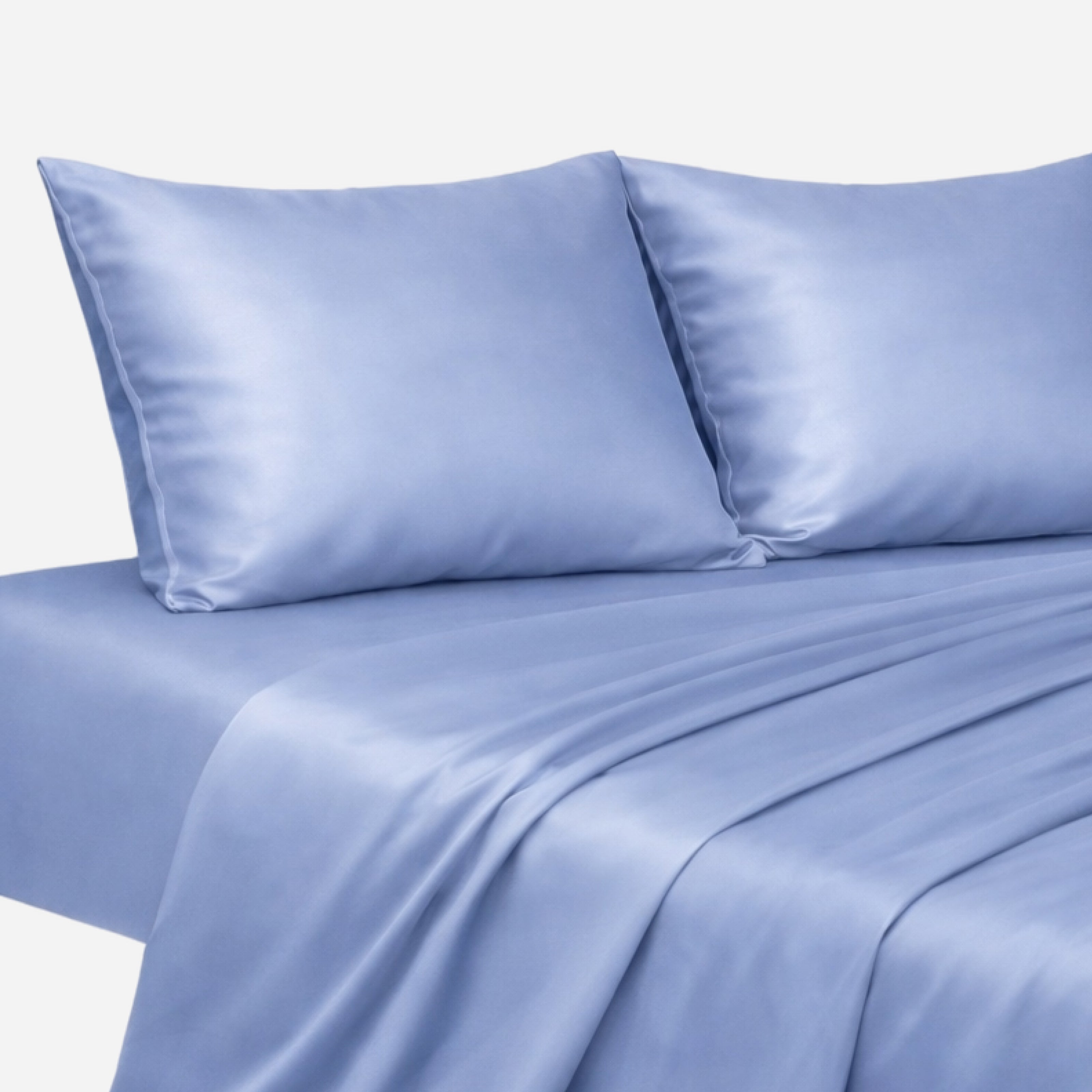 Комплект постільної білизни Шовк-Сатин - MOLODO Blue
