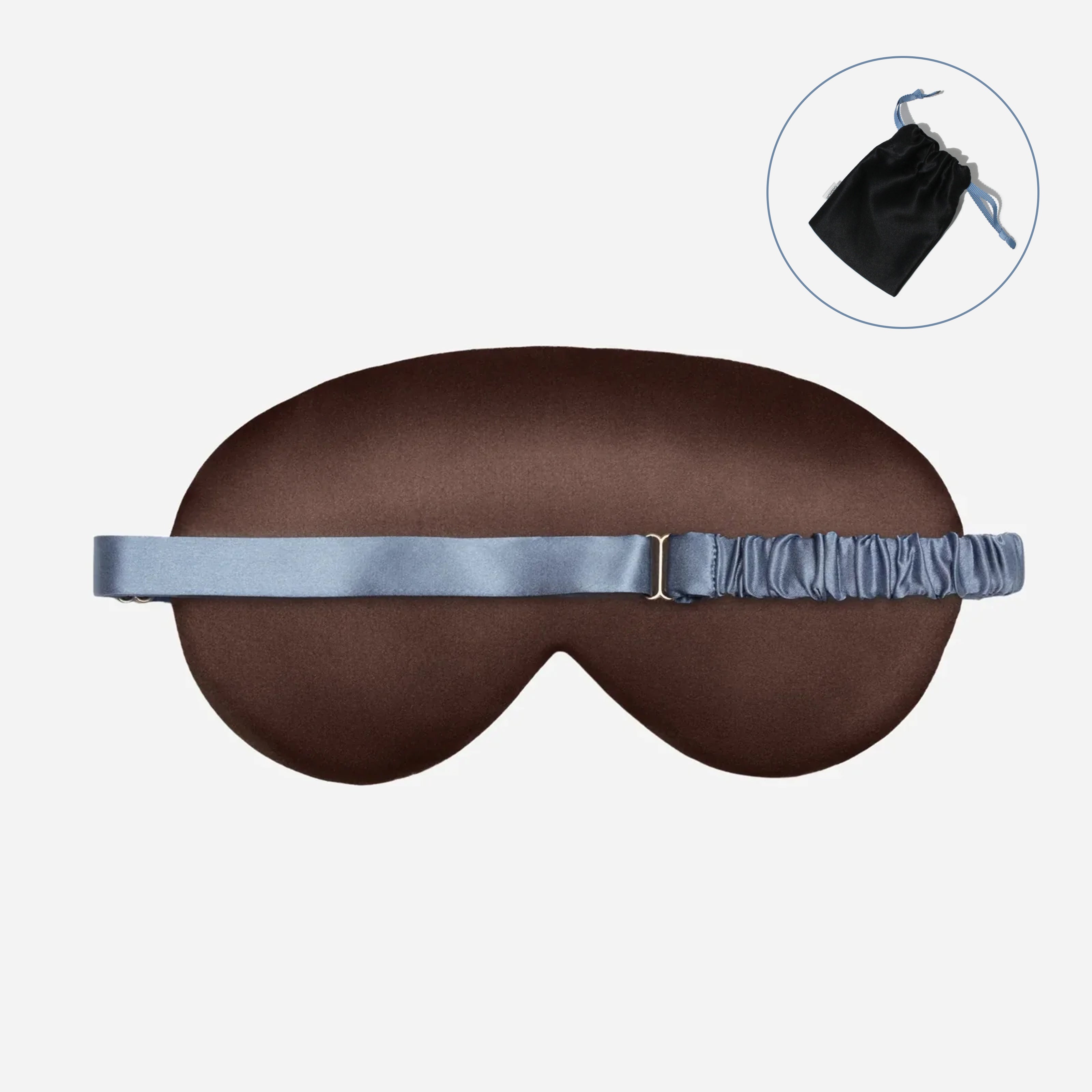 Silk Sleep Mask - Brown