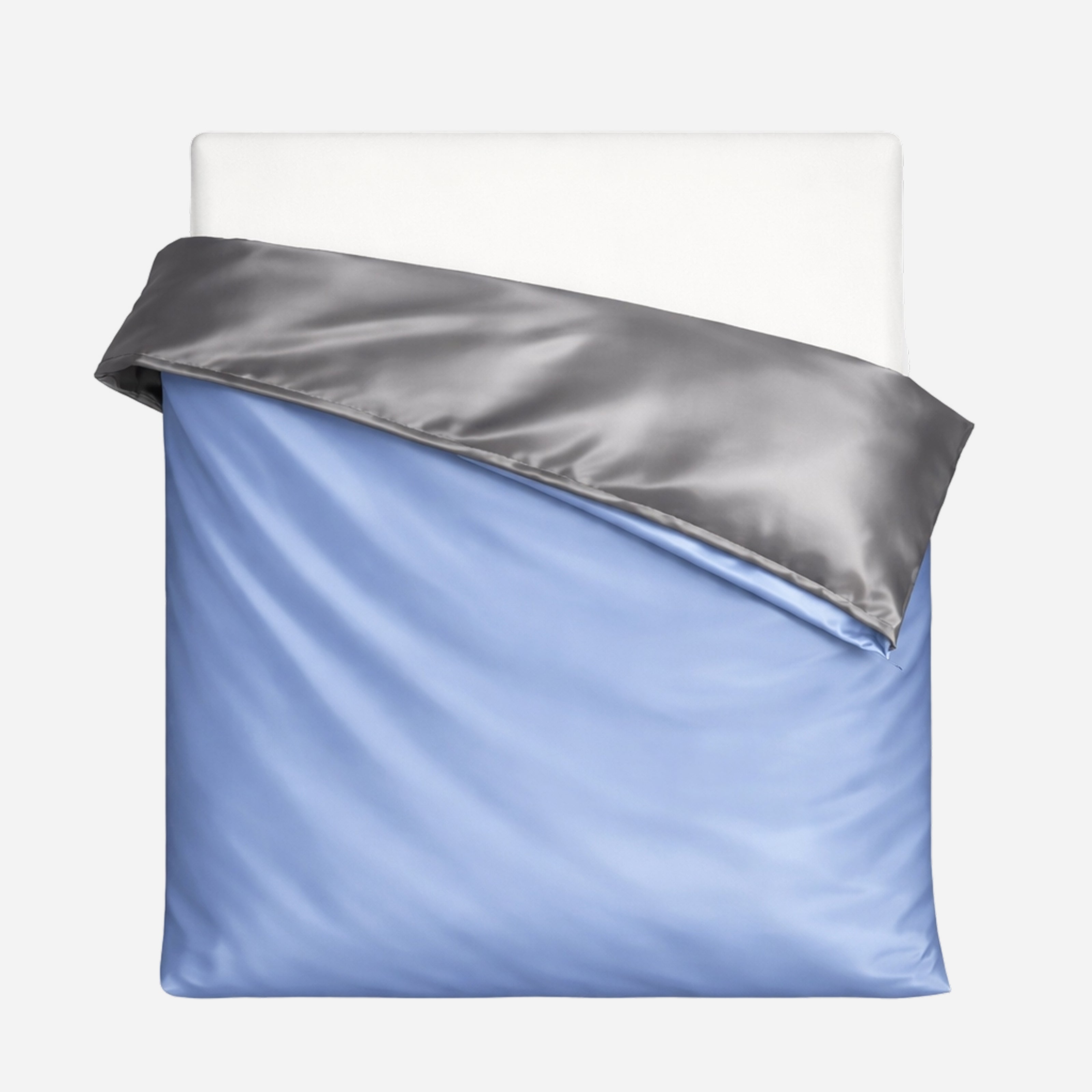 Комплект постільної білизни Шовк-Сатин - Сірий