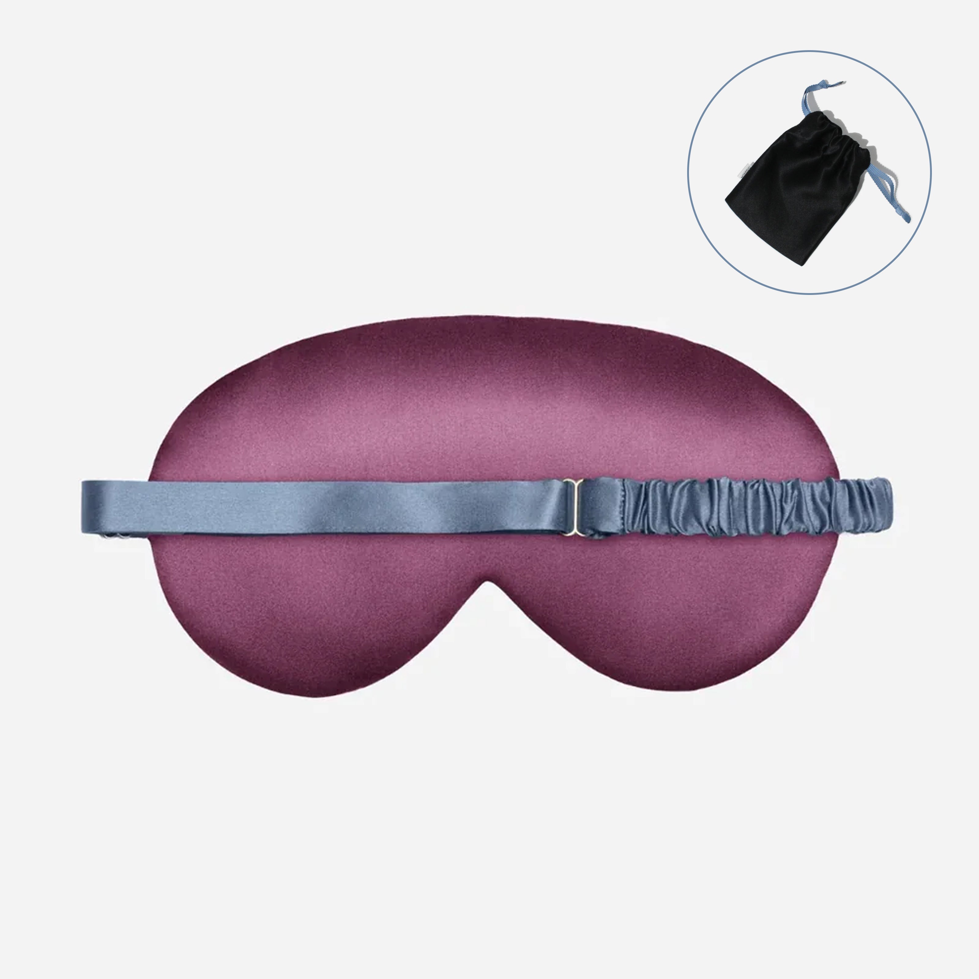 Silk Sleep Mask - Plum