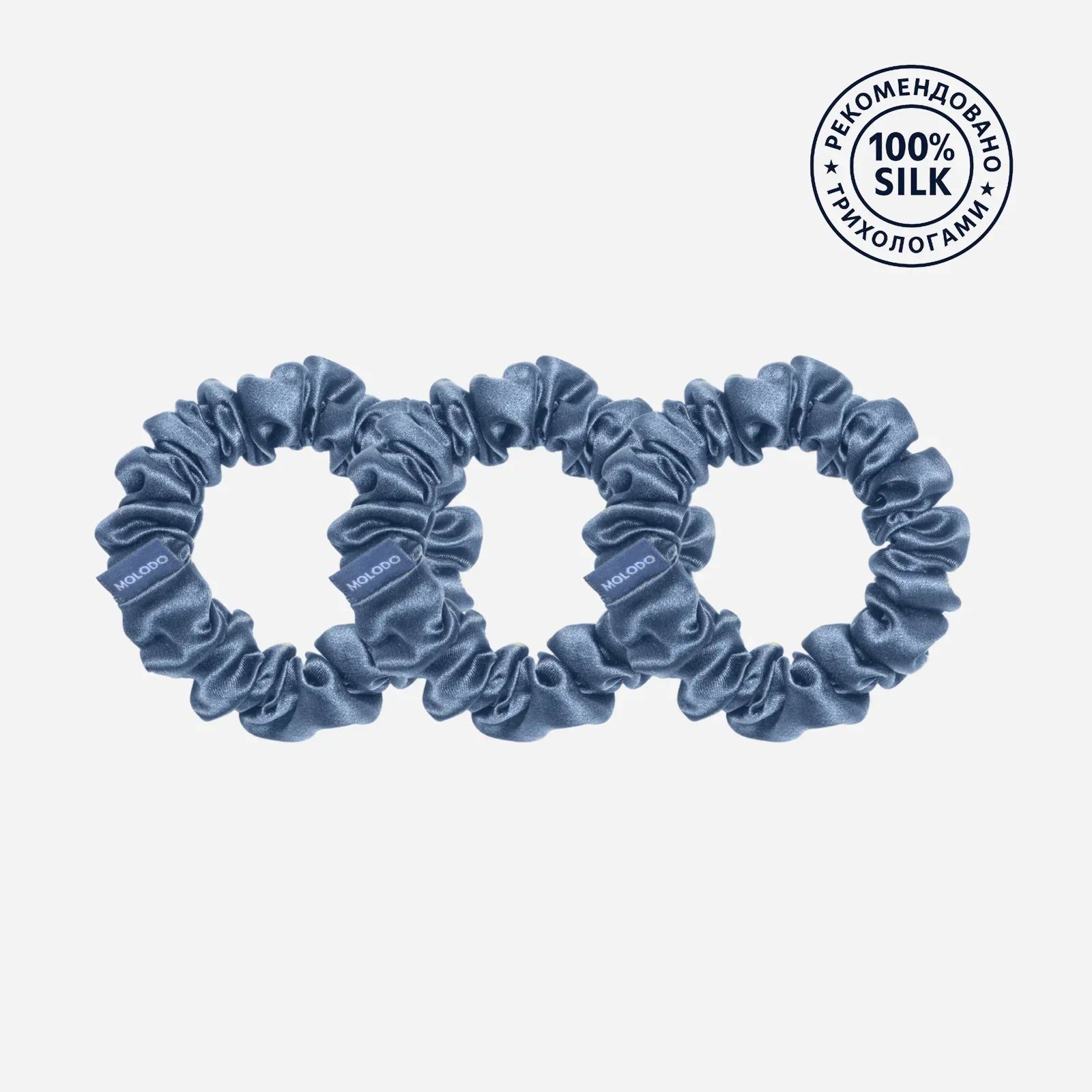 Scrunchies M Set - MOLODO Blue