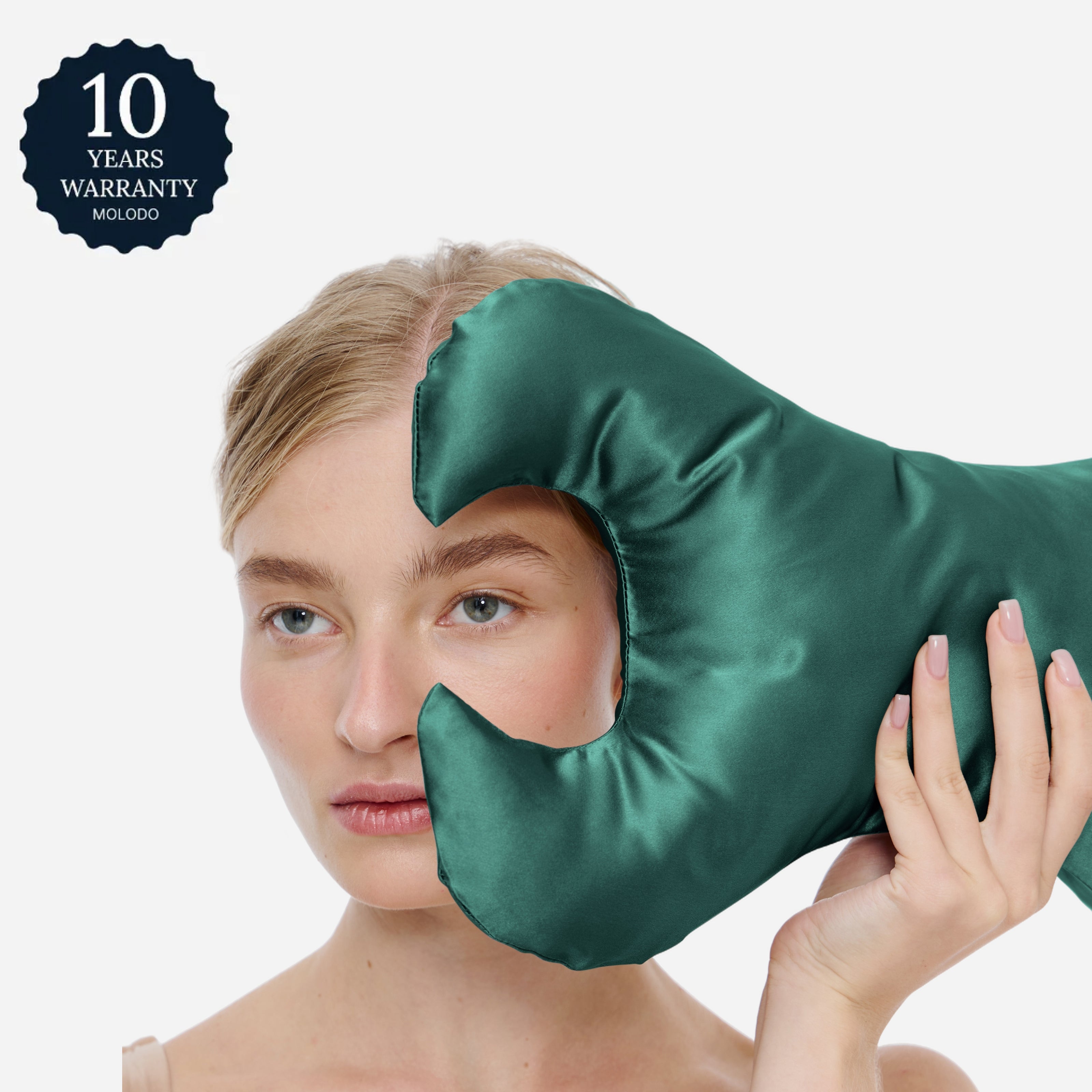 Key anti-aging pillow against wrinkles around the eyes - EVERGREEN