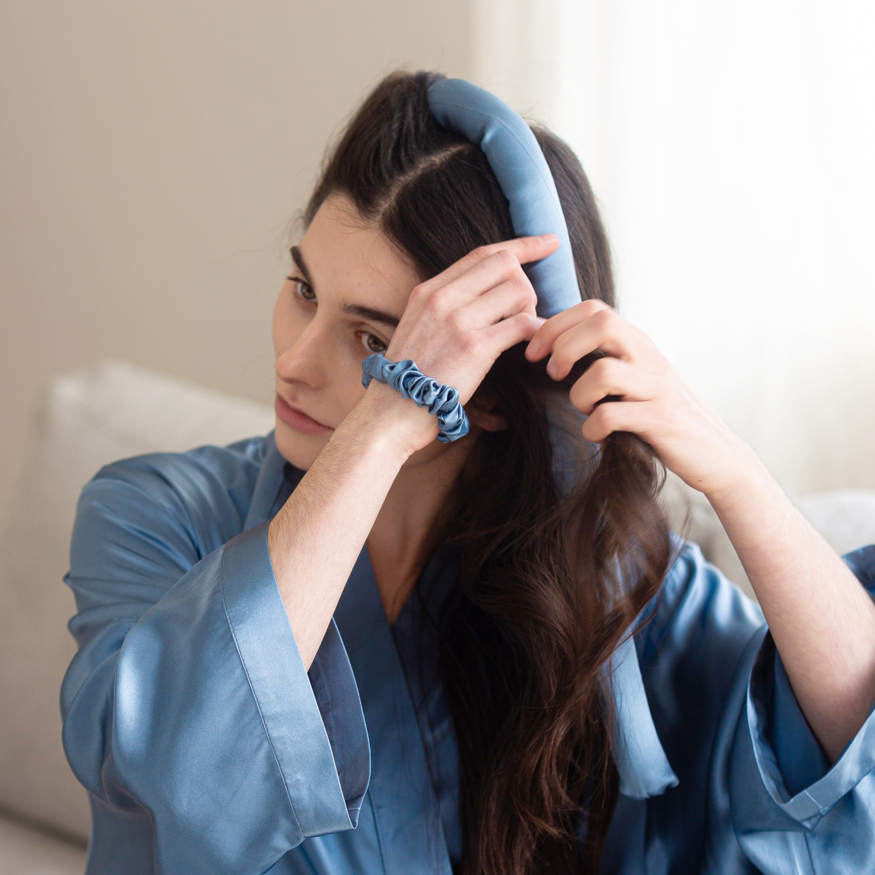 100% Silk Soft Heatless Hair Curlers