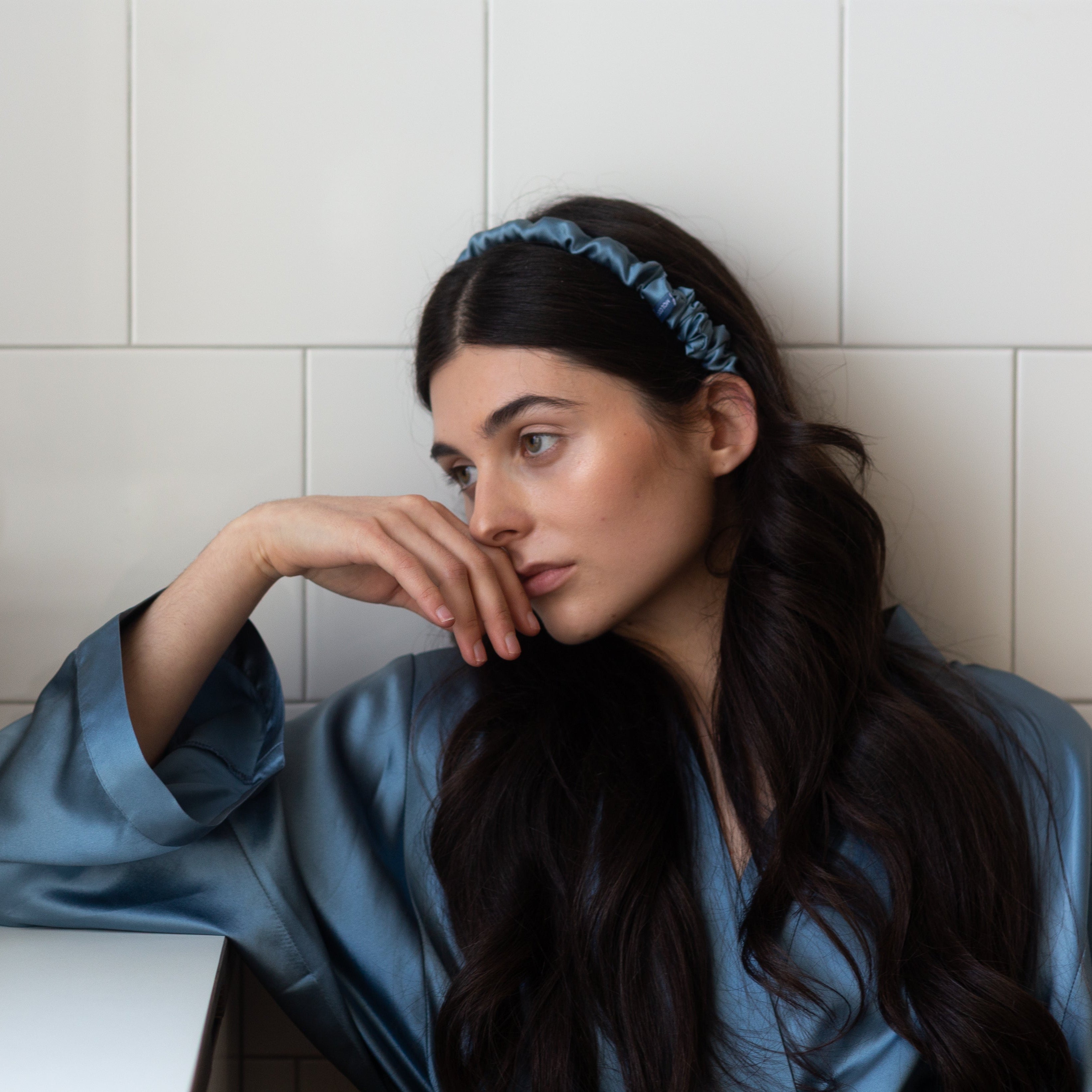 MOLODO Шовковий обруч - MOLODO Blue