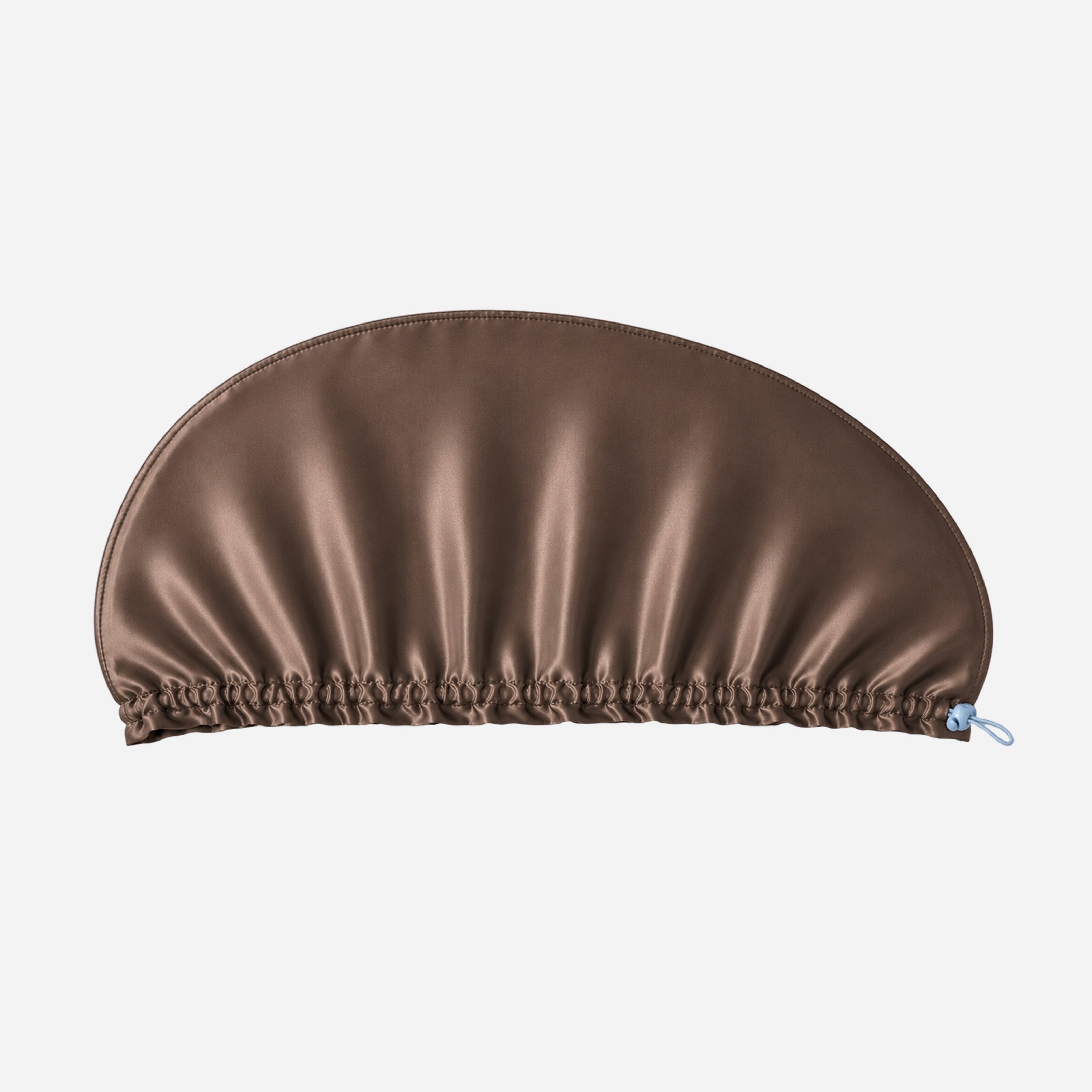 Silk Bonnet-Turban 2-in-1 - Brown