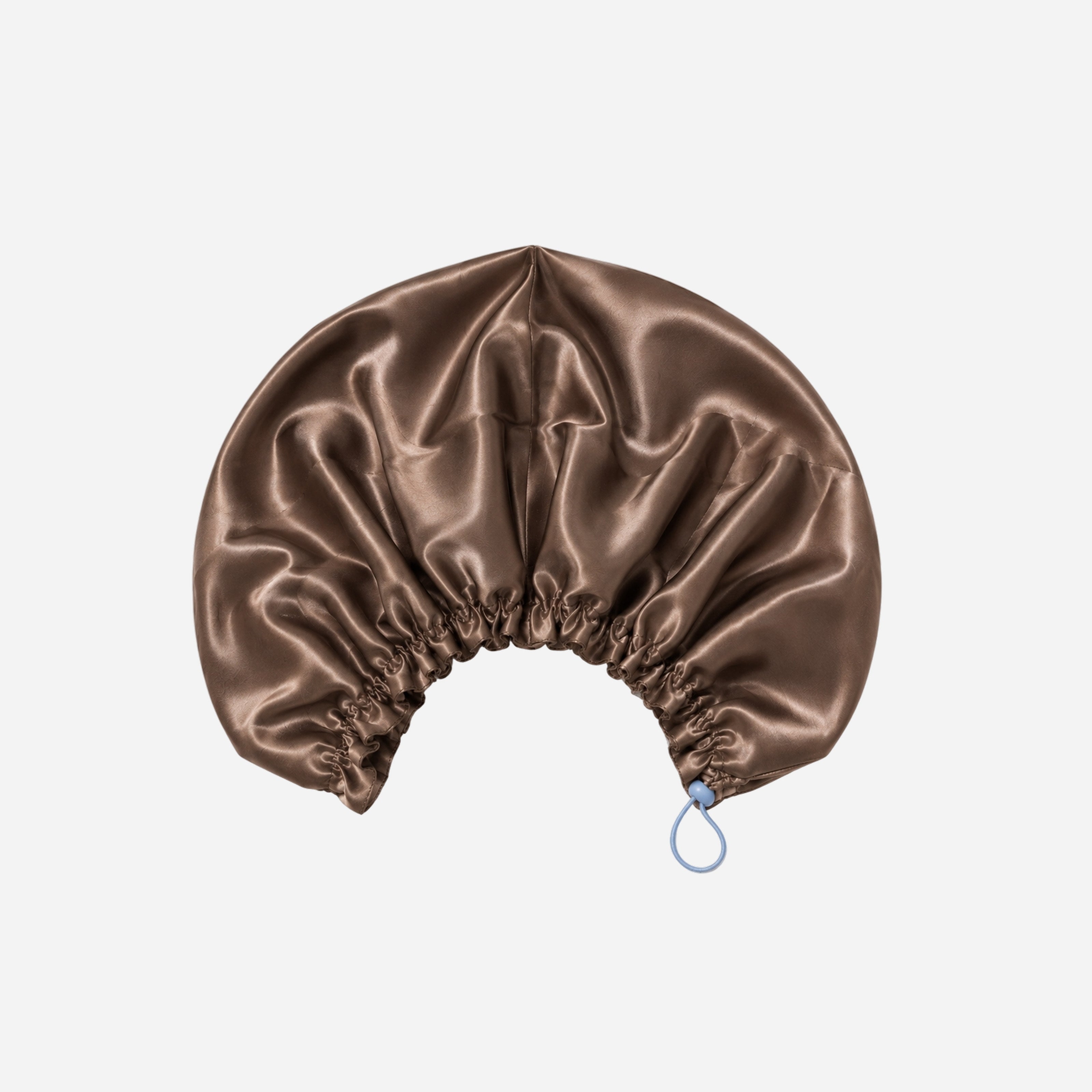 Silk Bonnet-Turban 2-in-1 - Brown