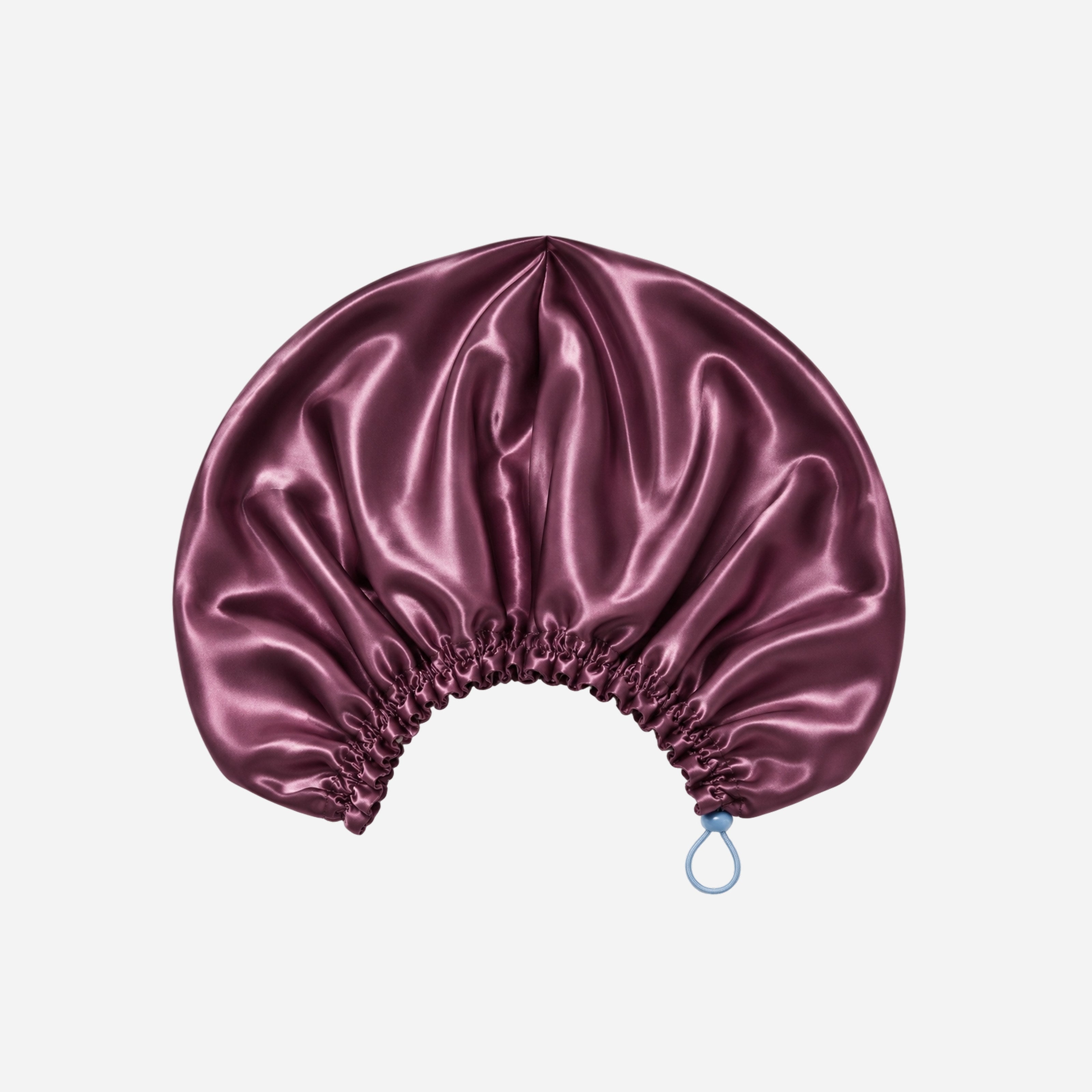 Silk Bonnet-Turban 2-in-1 - Plum