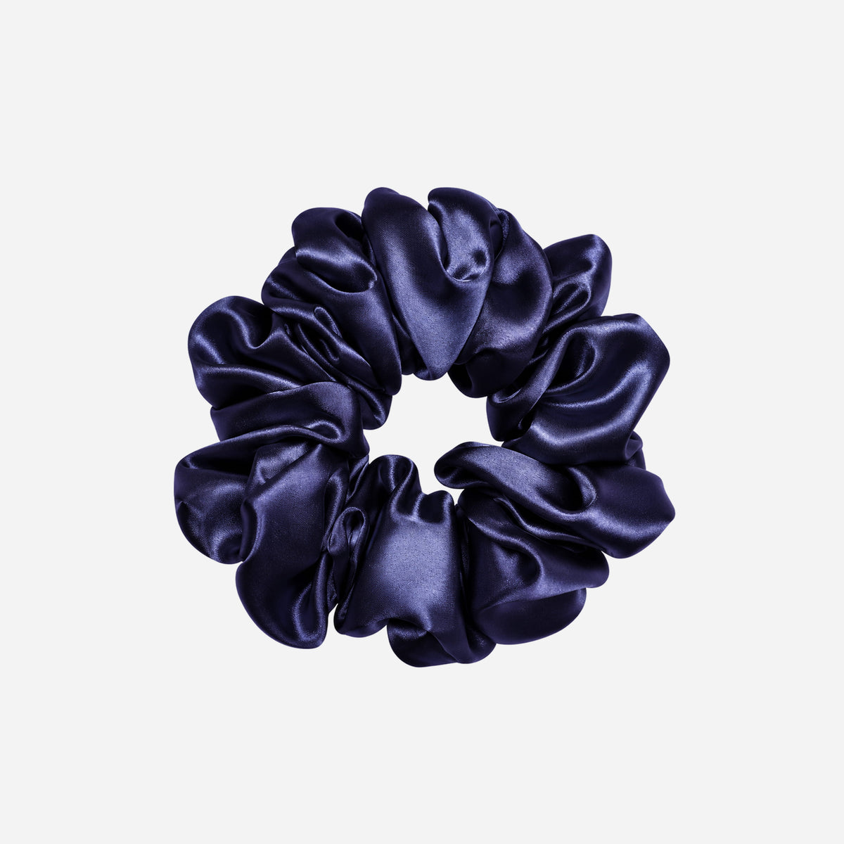 Silk Scrunchie L - Night Sky