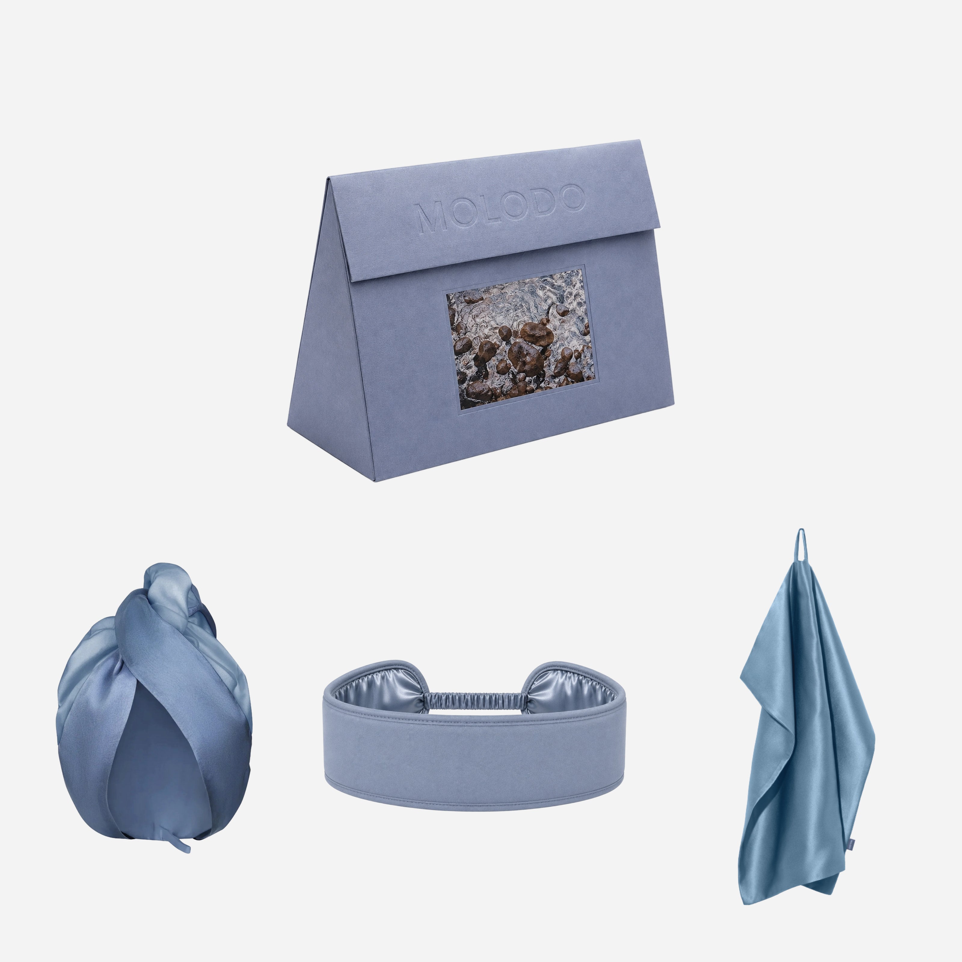 Silk Set "Morning Ritual" - MOLODO Blue