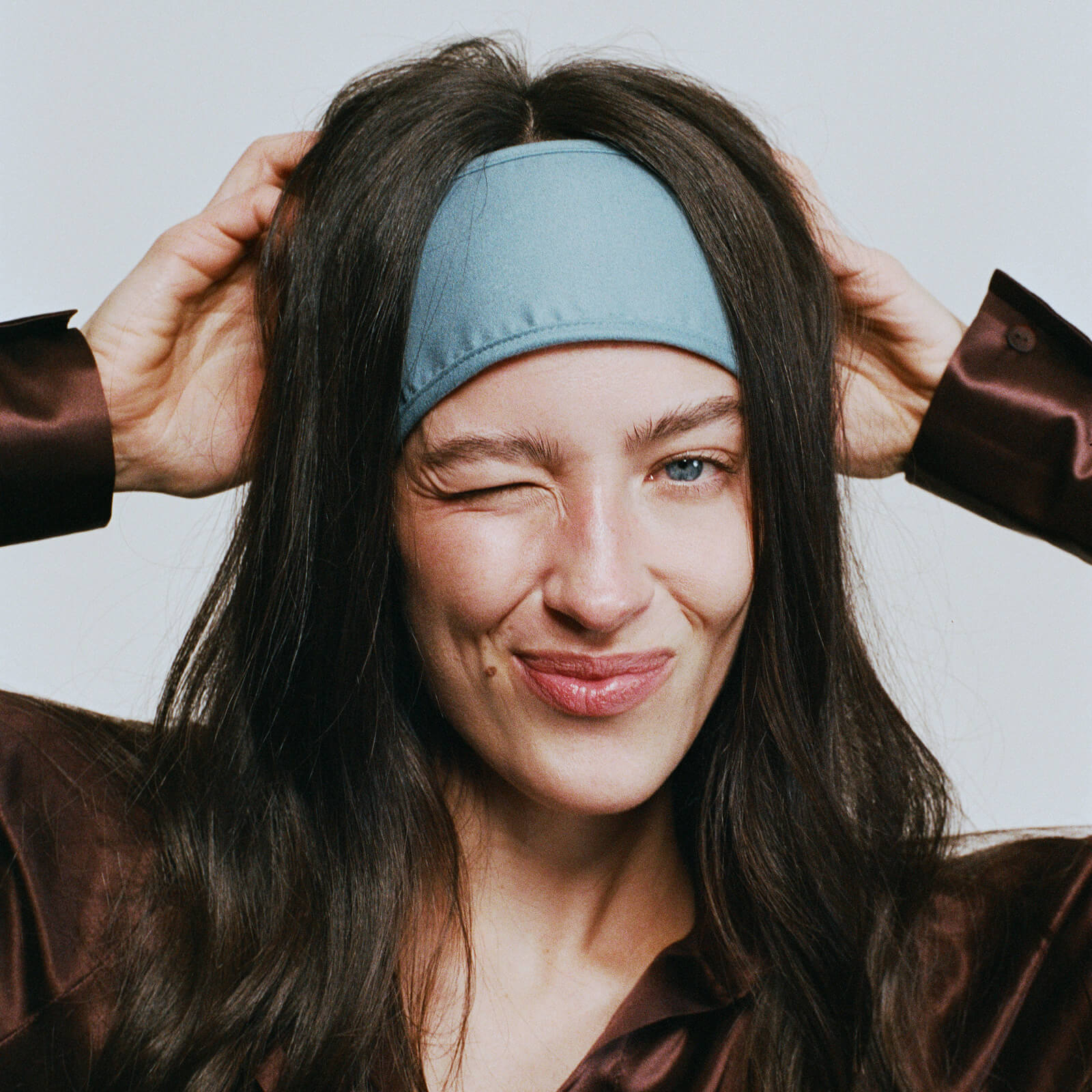 Silk Skincare Band - MOLODO Blue