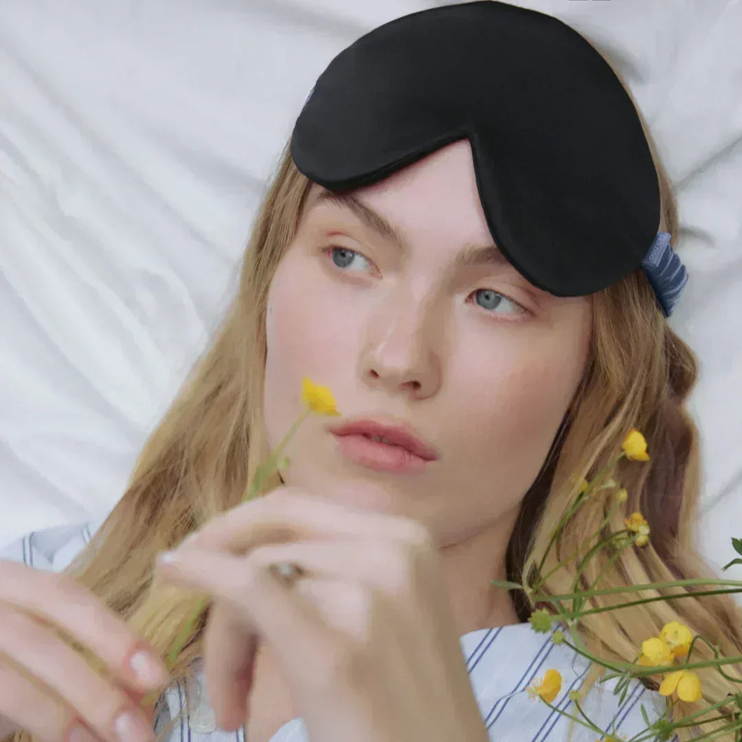 Silk Sleep Mask - Black