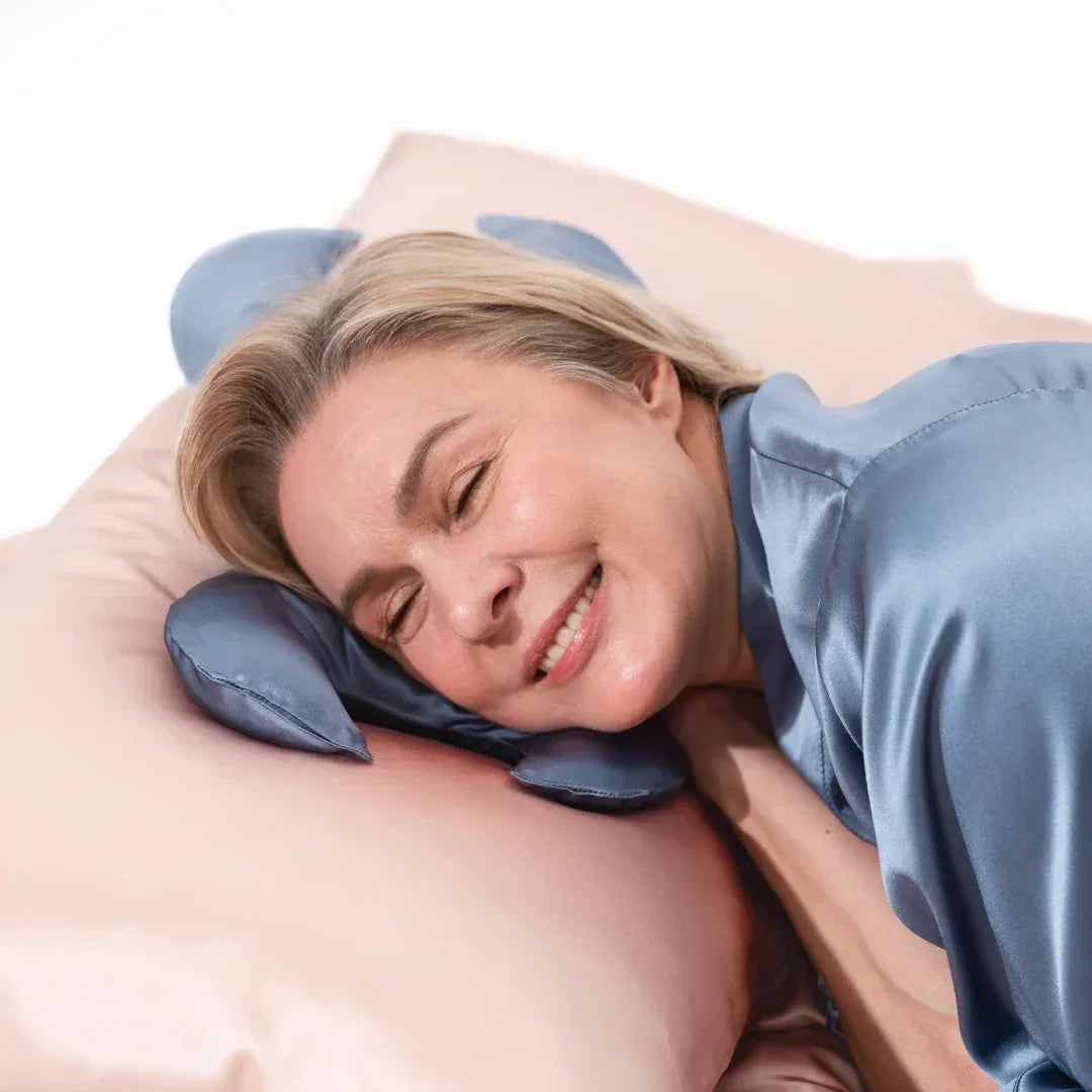 Наволочка з 100% шовку Mulberry - Пудровий