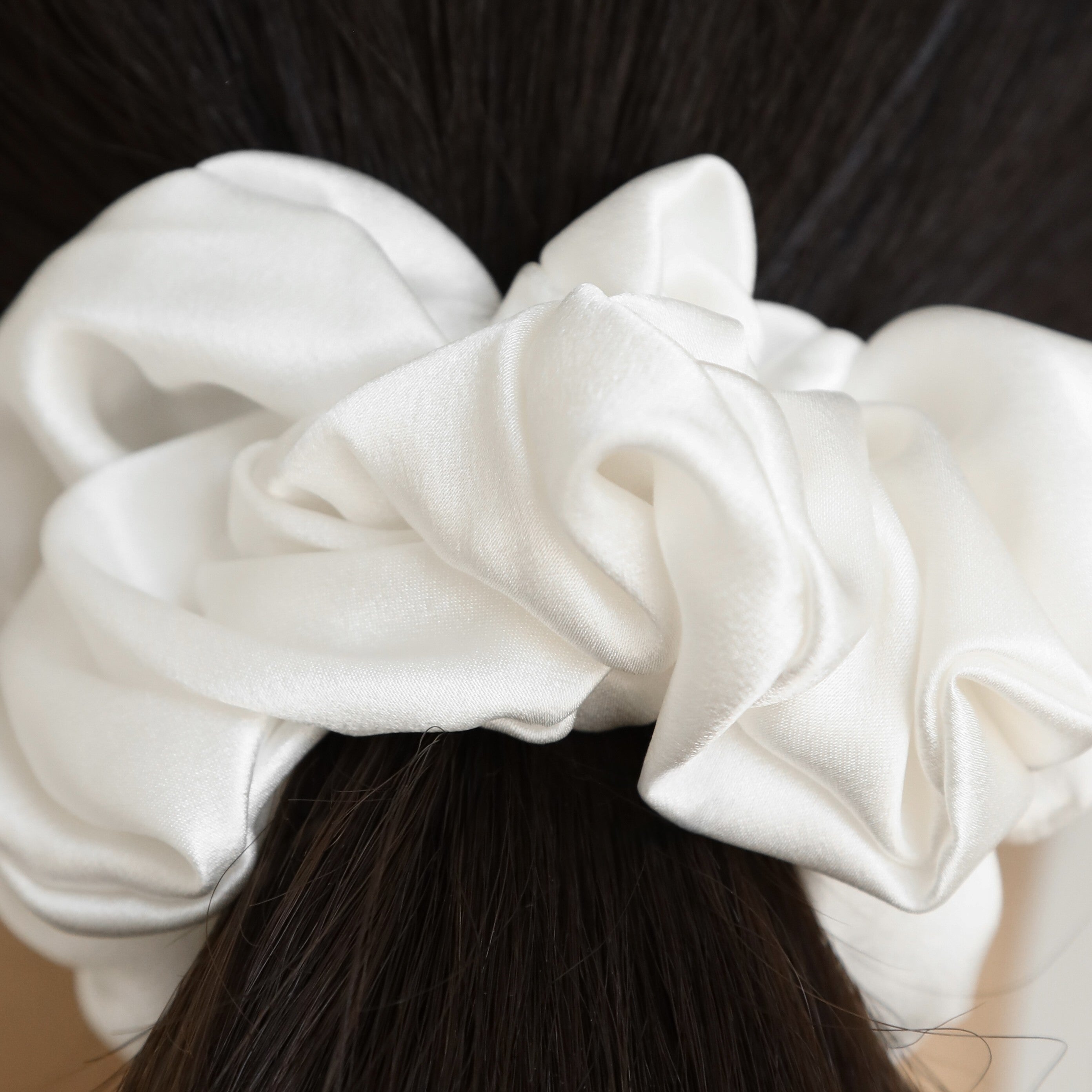 Silk Scrunchie MAXI - Off White