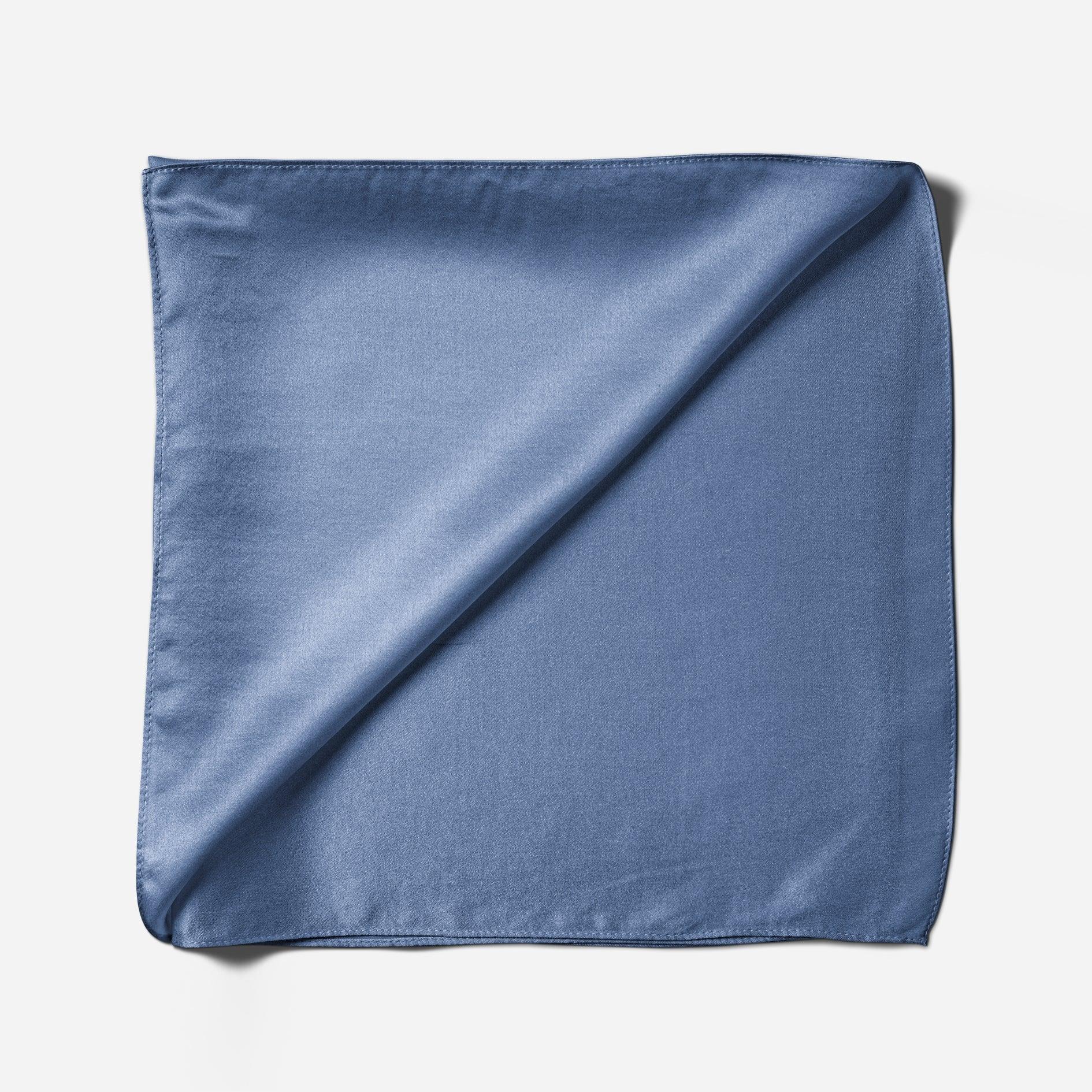 Pure Silk Scarf - MOLODO Blue