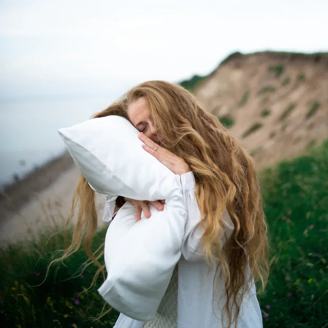 Silk Pillowcase Set (2pcs) - Off White