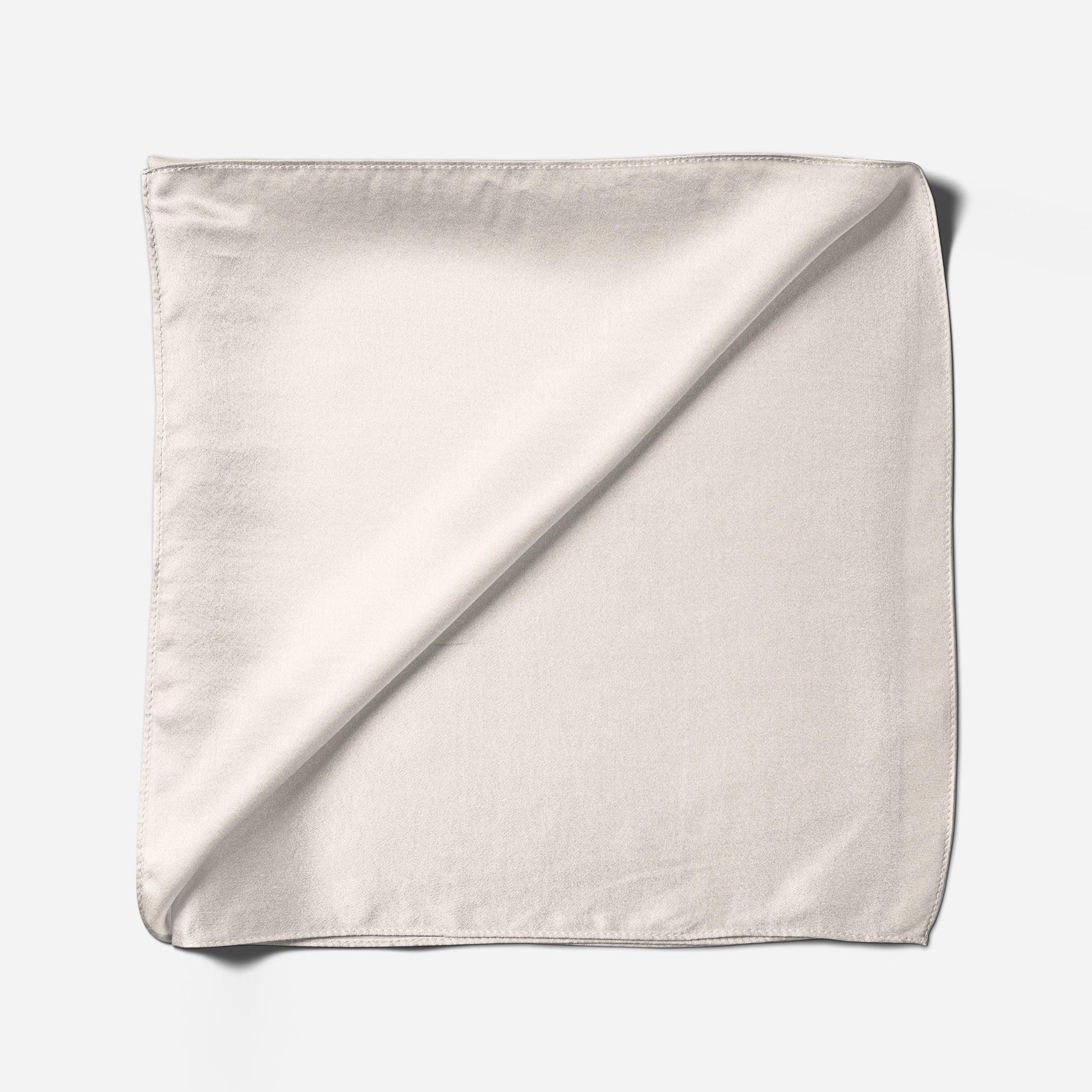 Pure Silk Scarf - Off White