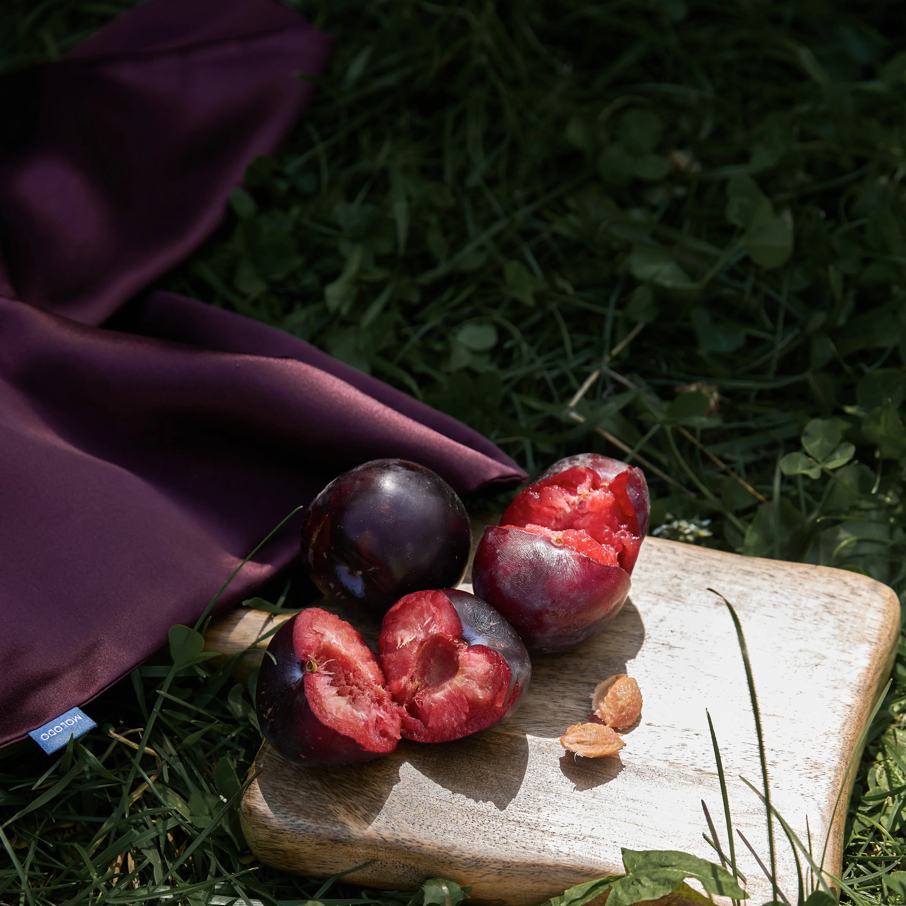 100% Silk Pillowcase - Plum