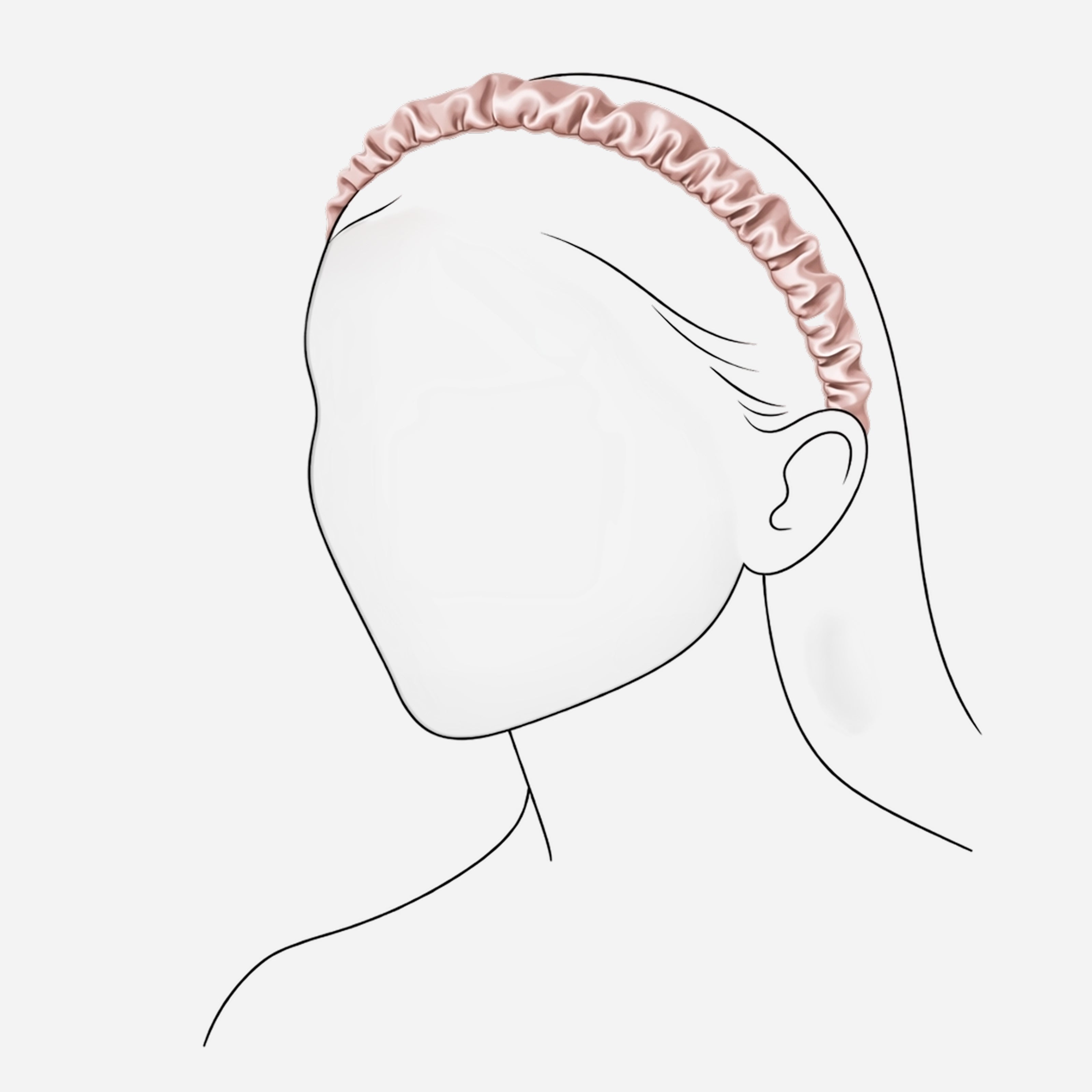 MOLODO Шовковий обруч - MOLODO Blue