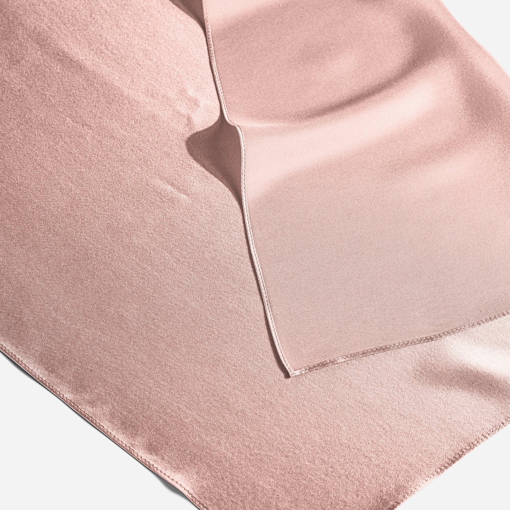 Pure Silk Scarf - Powder Pink