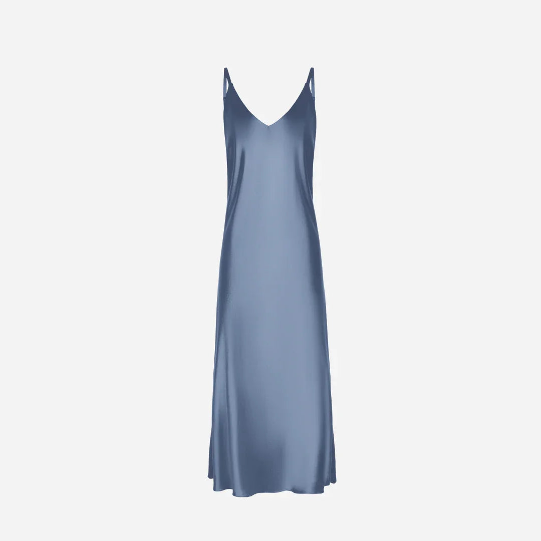 Slip Dress Samantha MAXI - MOLODO Blue