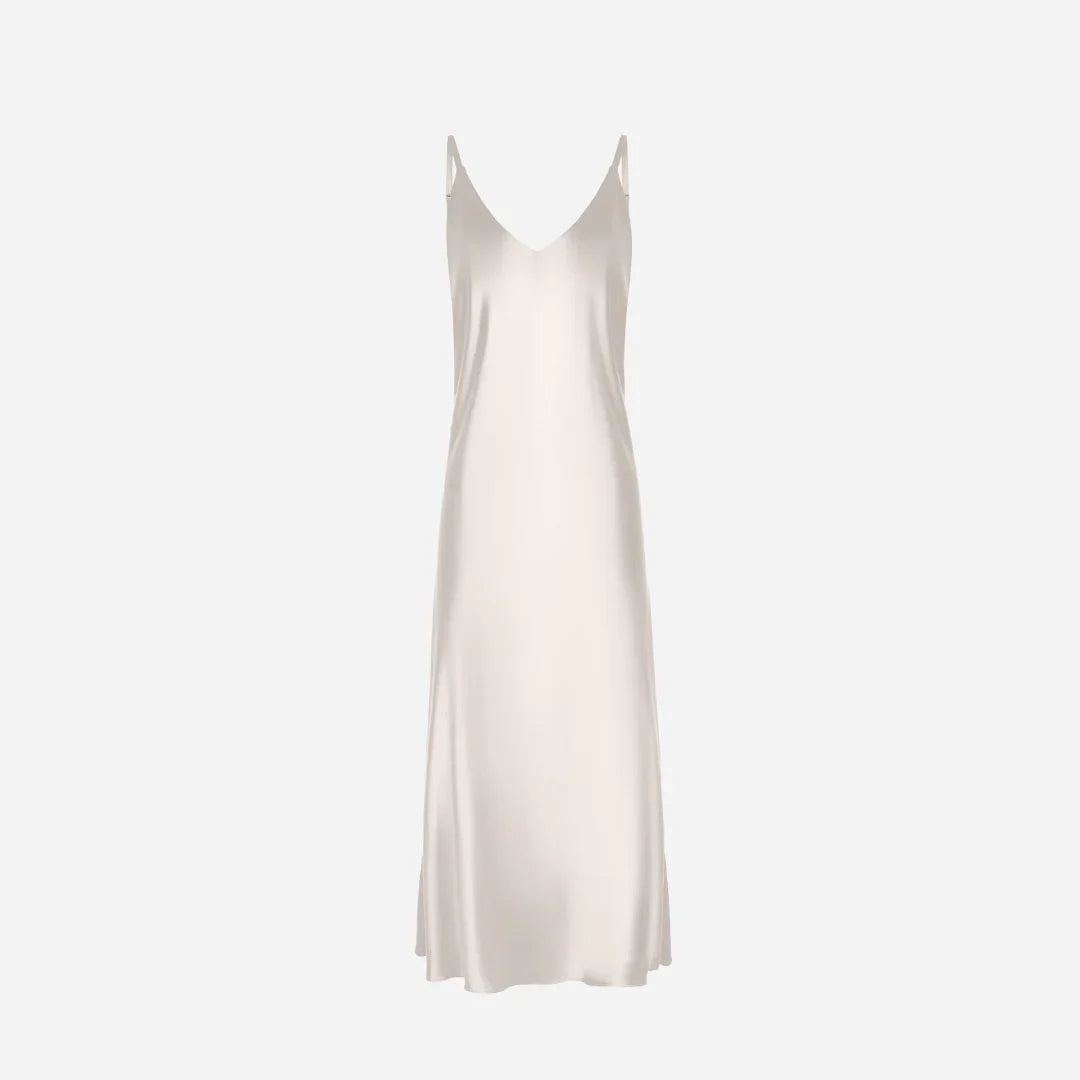 Slip Dress Samantha MAXI - Off White