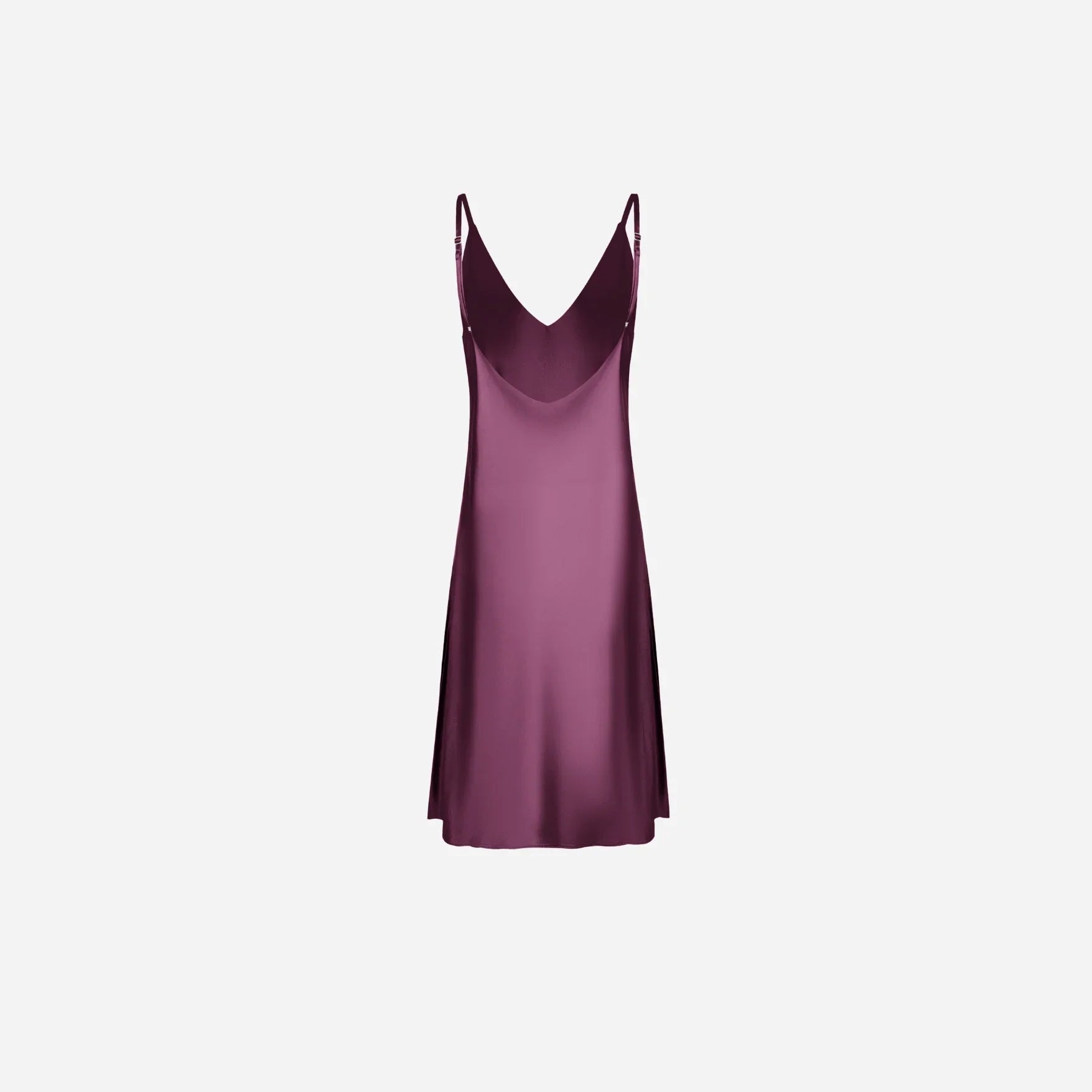 Slip Dress Samantha MIDI - Plum