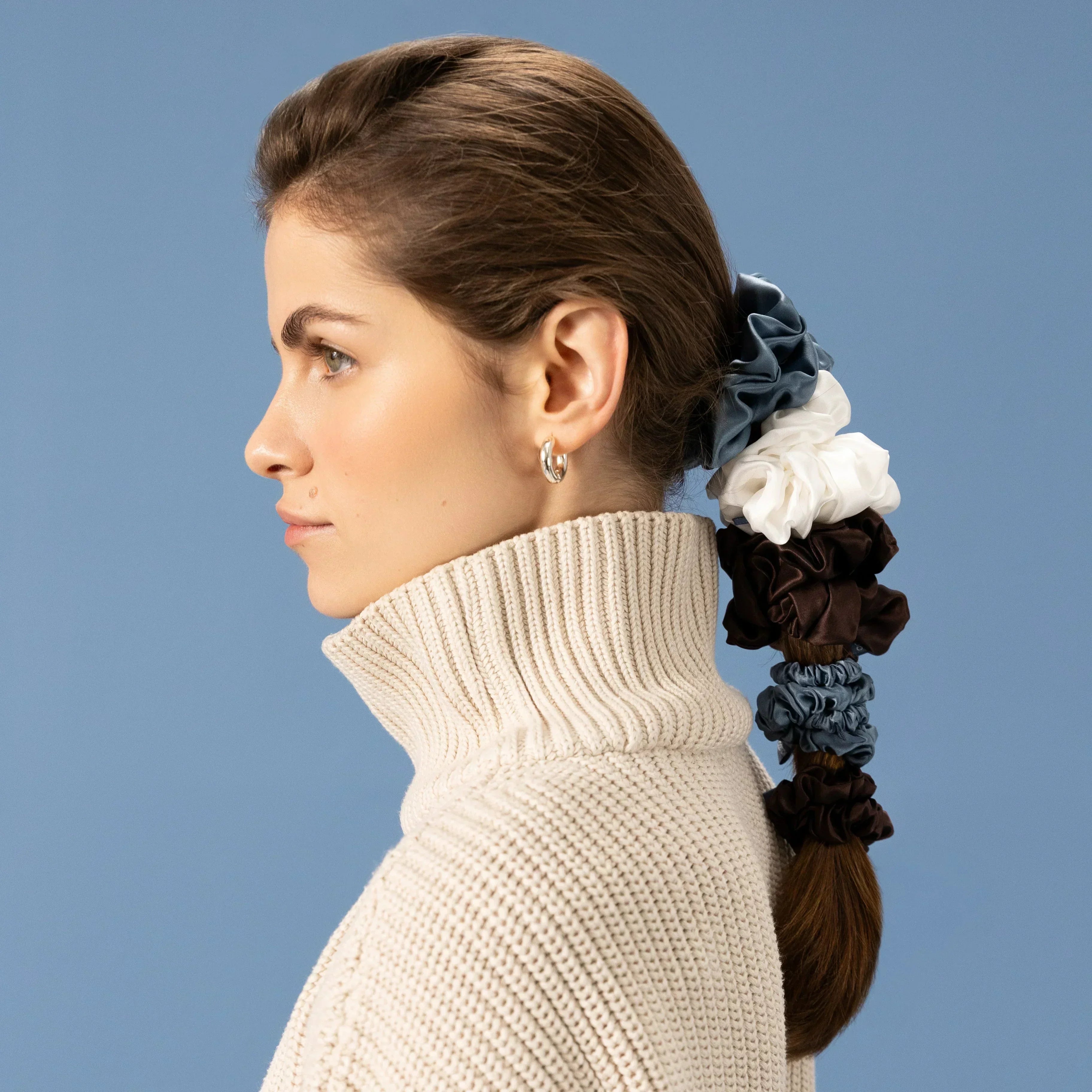 Шовкова резинка L - MOLODO Blue