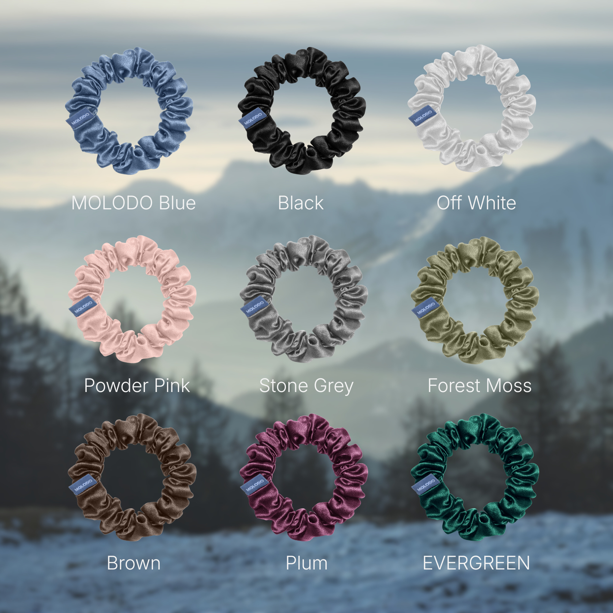 Сет з 5 резинок MIDI — кольори на вибір