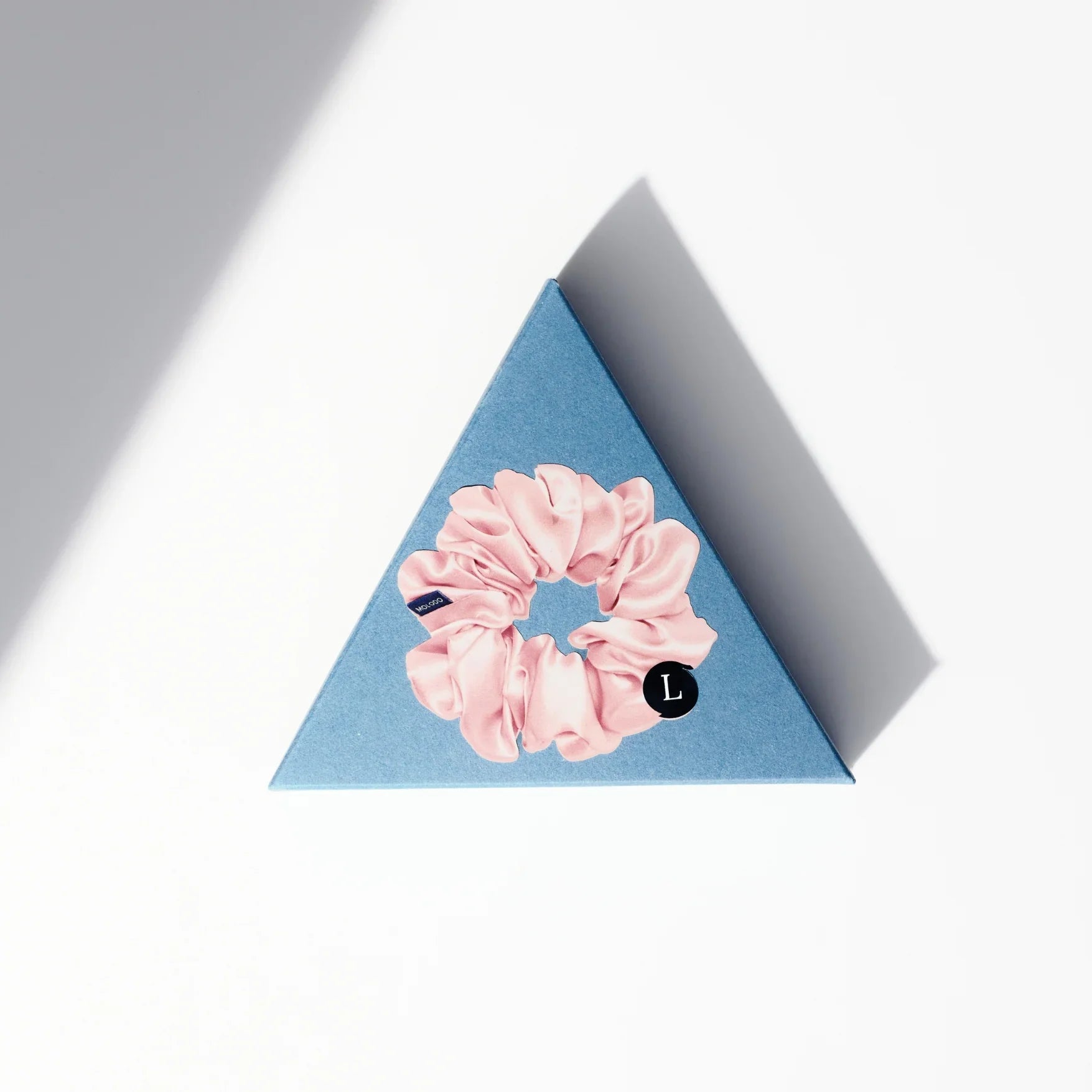 Шовкова резинка L - Пудровий