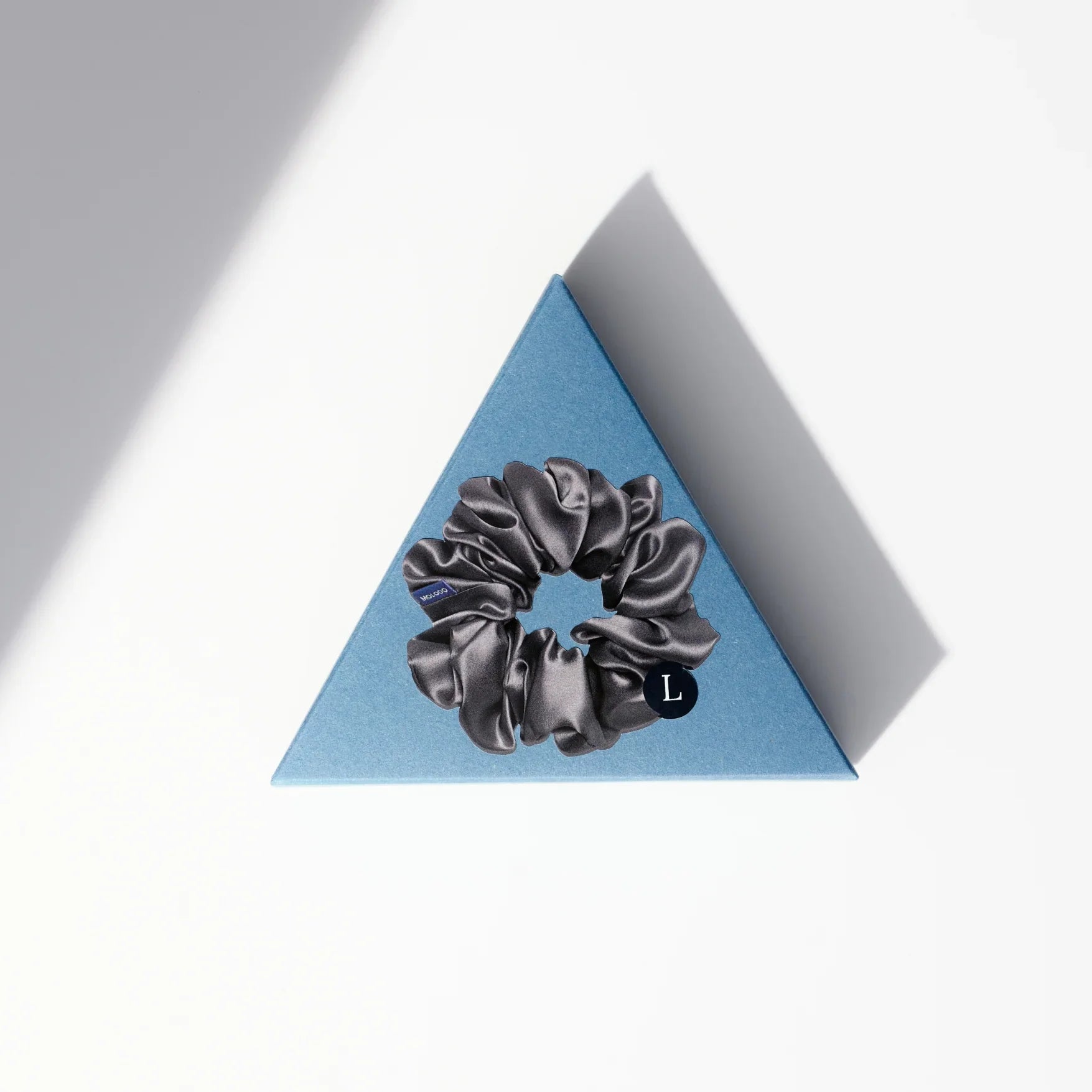 Шовкова резинка L - Сірий