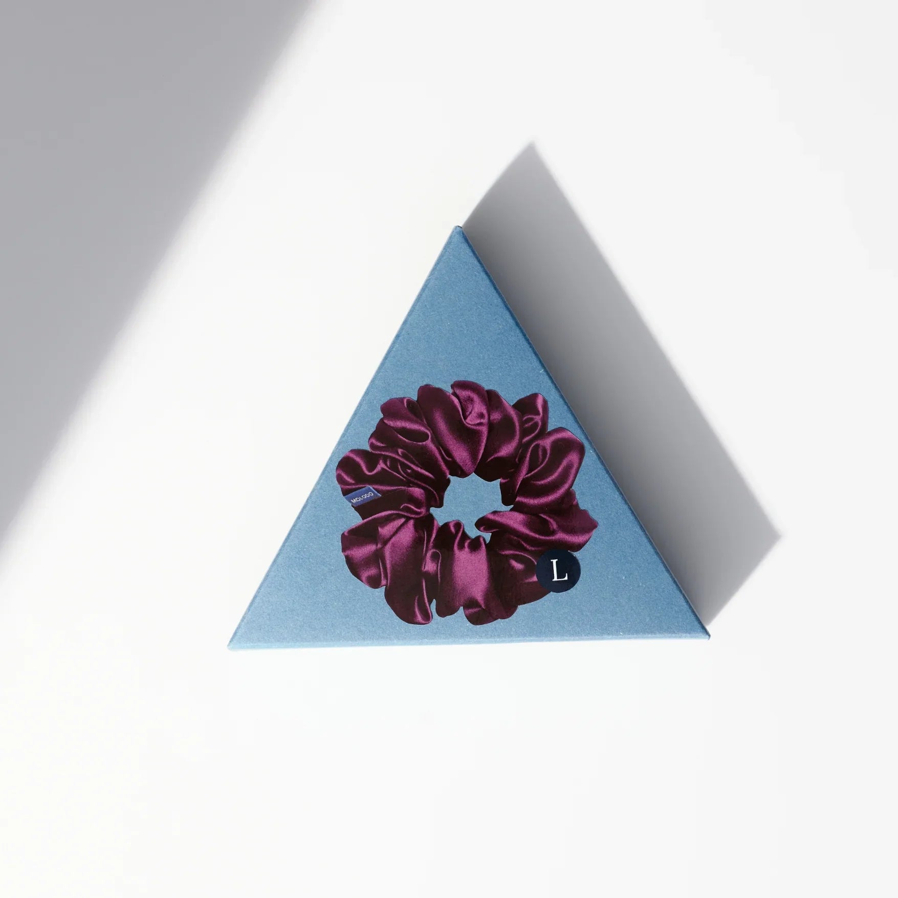 Silk Scrunchie L - EVERGREEN