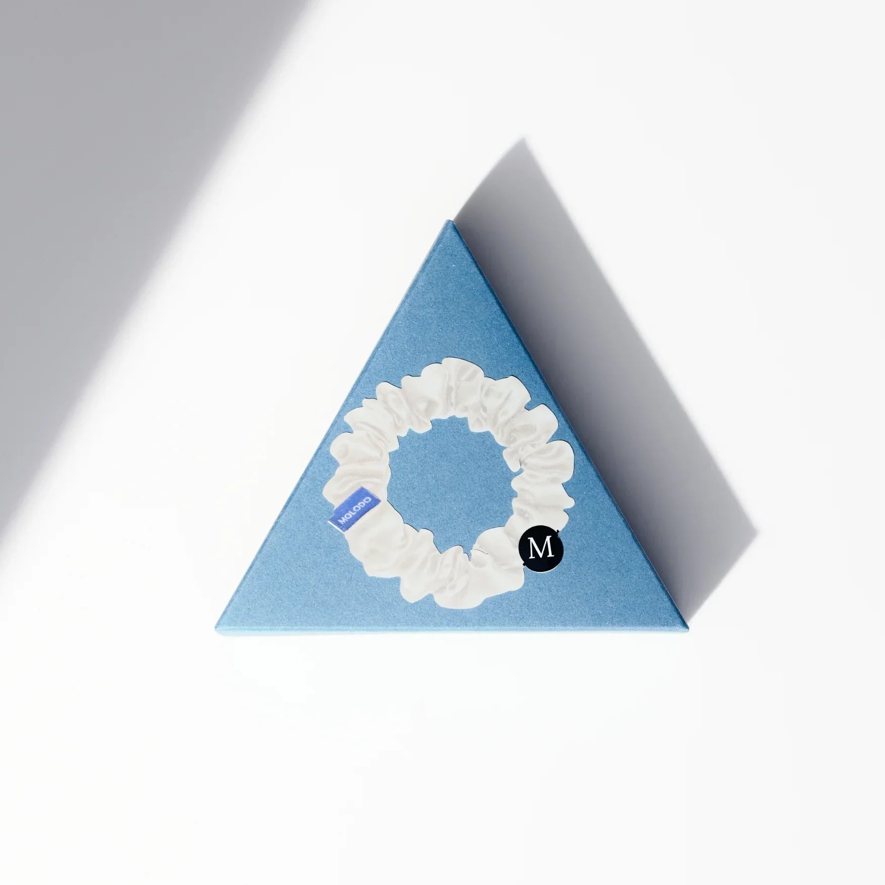 Silk Scrunchie M - Off White