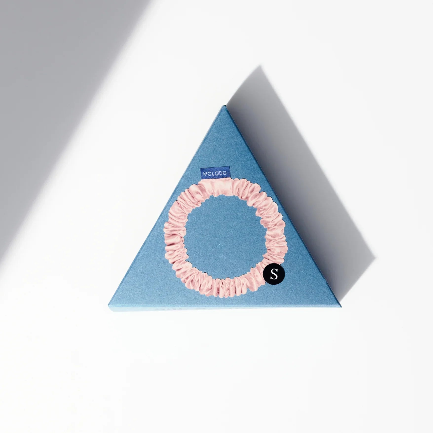 Silk Scrunchie S - Powder Pink