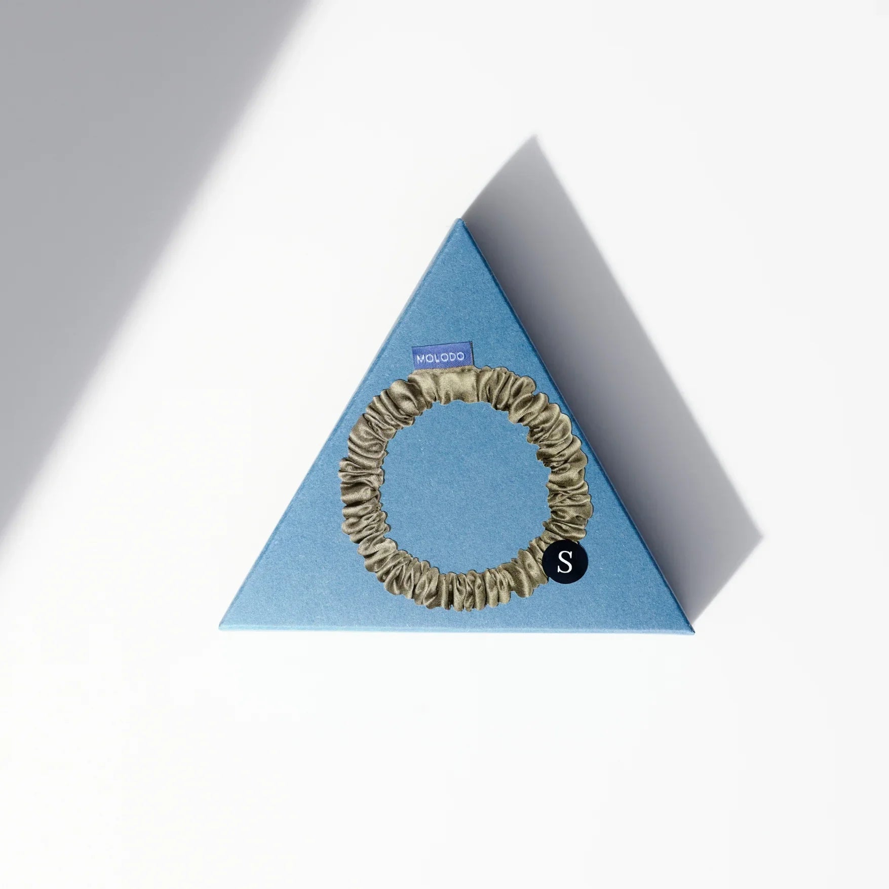 Silk Scrunchie S - Forest Moss