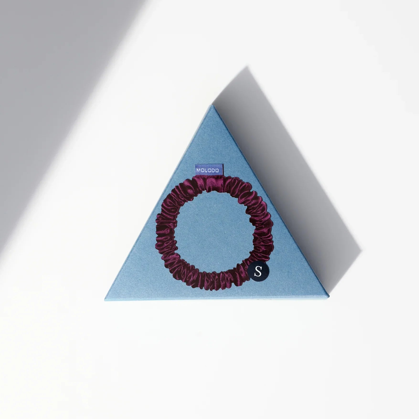 Silk Scrunchie S - Plum