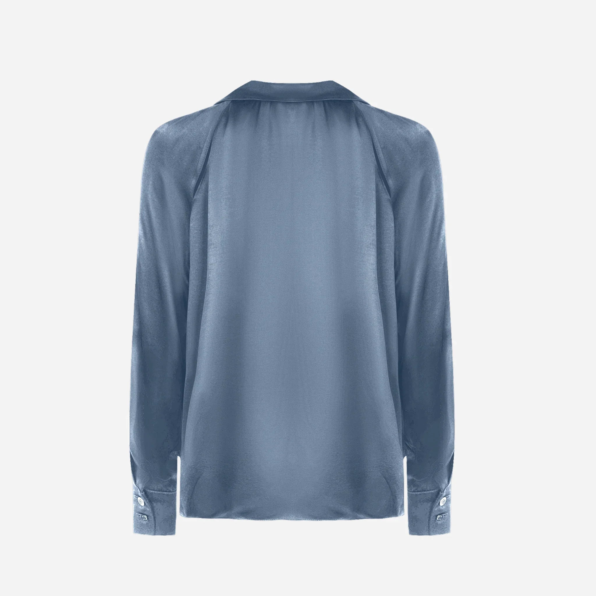 Shirt with cut-out details BASE 1.0 - MOLODO Blue
