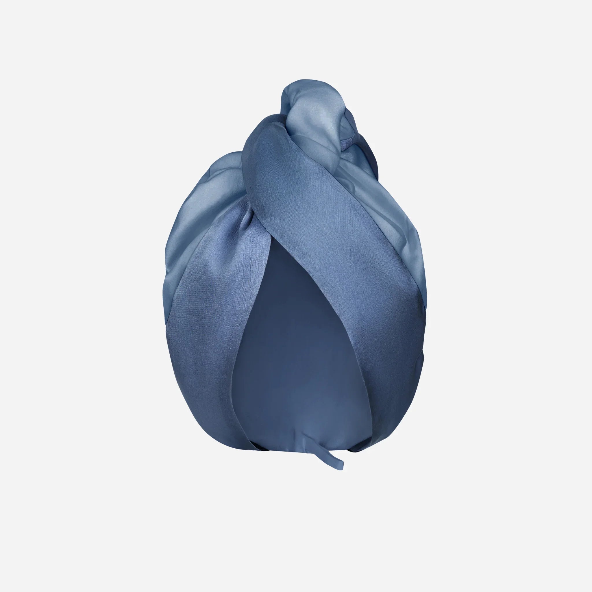 Тюрбан-рушник Molodo Blue з Mulberry шовку та гладкої мікрофібри — брендовий тюрбан для волосся, що поєднує розкішний вигляд і функціональність для щоденного догляду