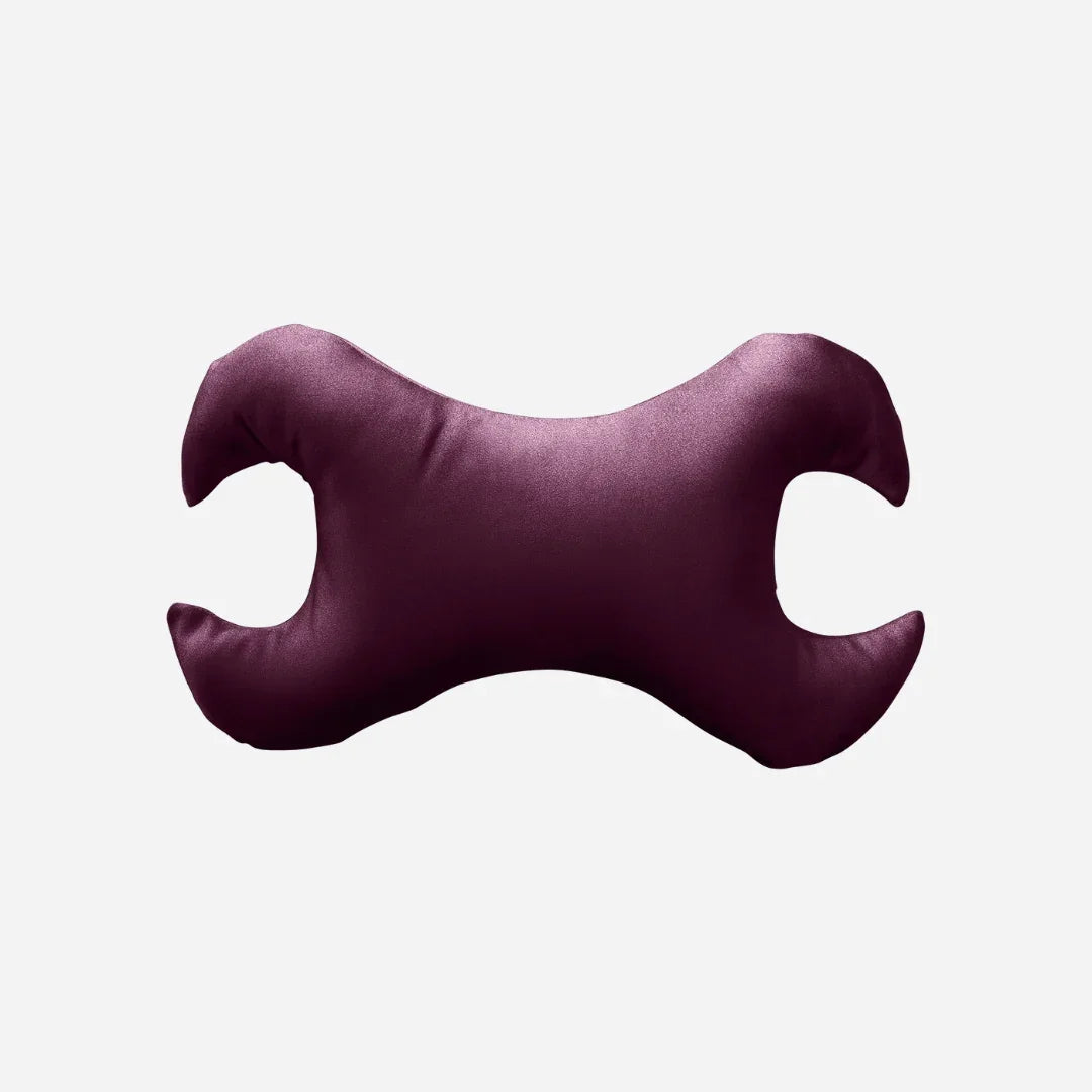 Key anti-aging pillow against wrinkles around the eyes - Plum