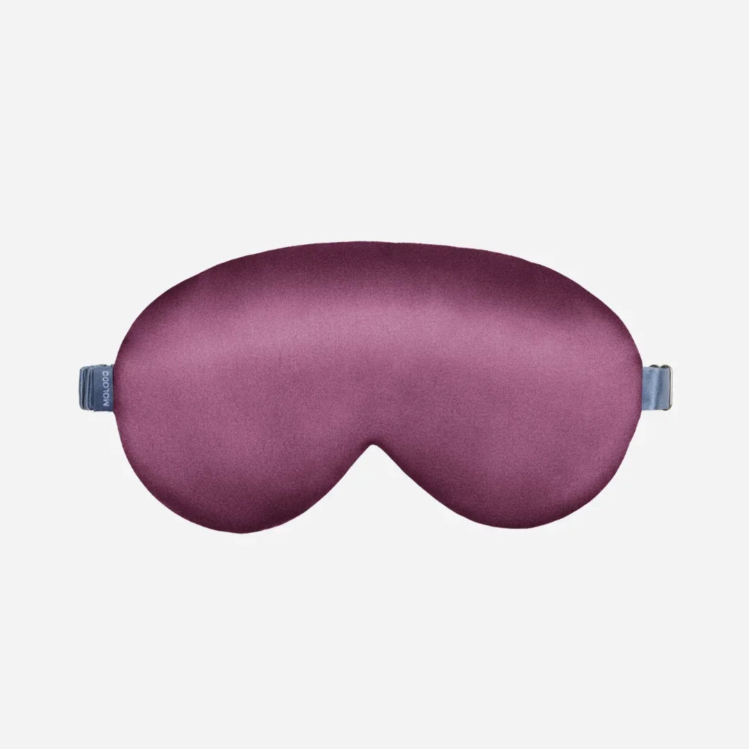 Silk Sleep Mask - Plum