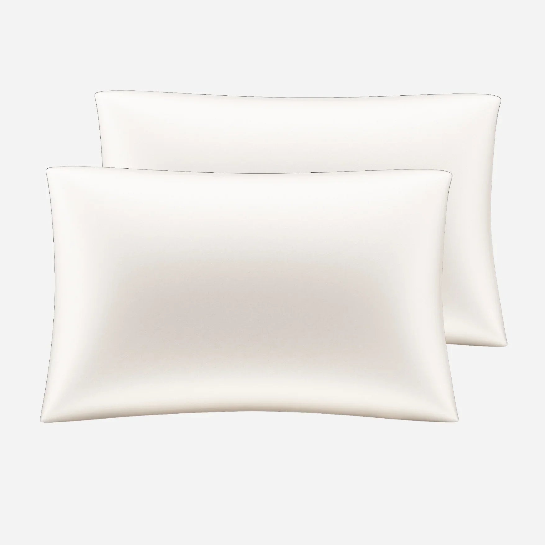 Silk Pillowcase Set (2pcs) - Off White