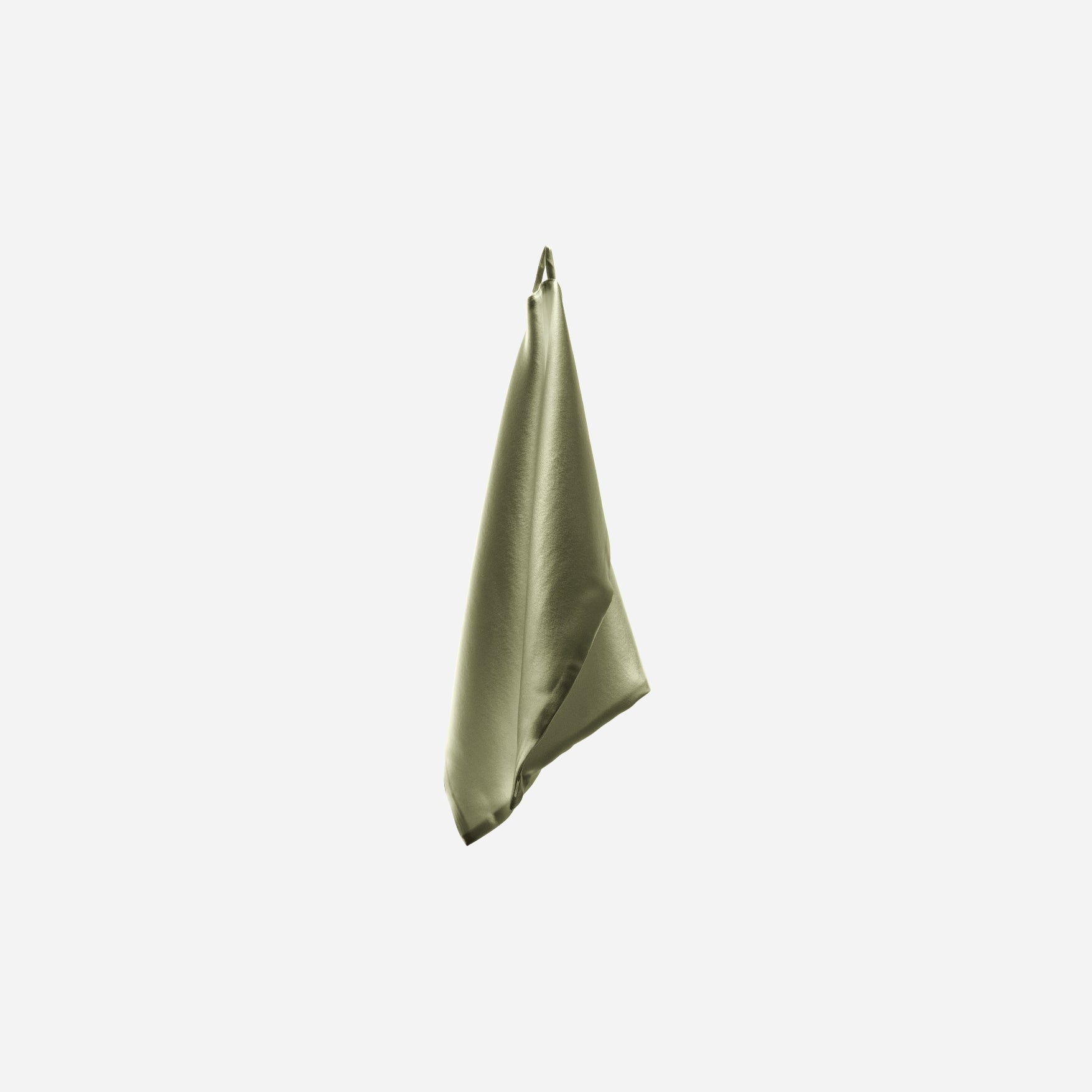 Silk Face Towel 40*40cm - Forest Moss