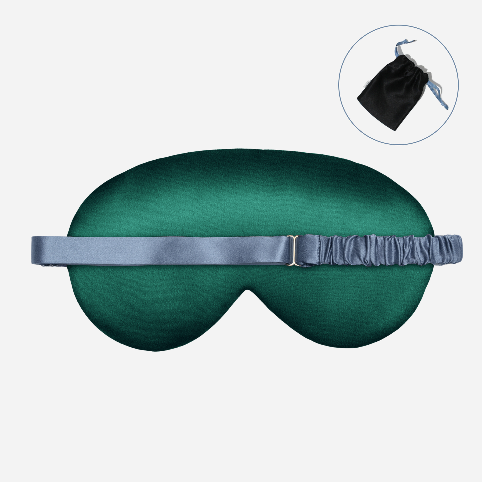 Silk Sleep Mask - EVERGREEN